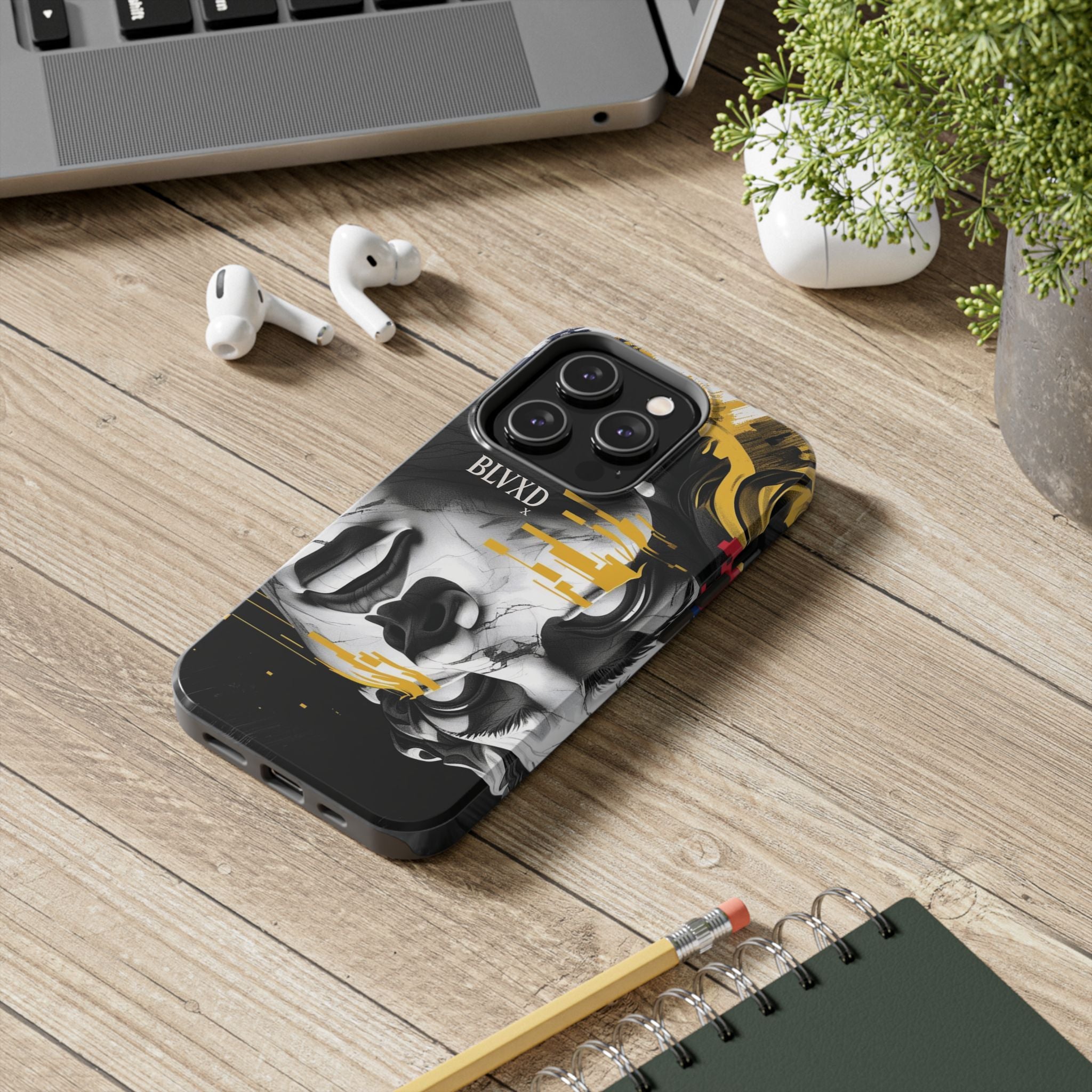 BLVXD X Golden Tears iPhone Case  Streetwear Art Phone Case