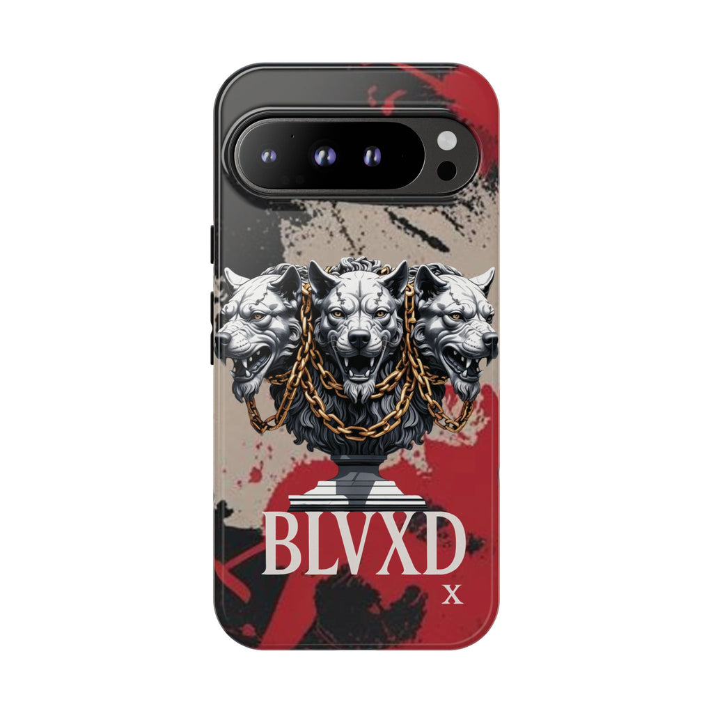 Bloody Cerberus Phone Case — Gothic 3-Headed Hellhound Phone Case