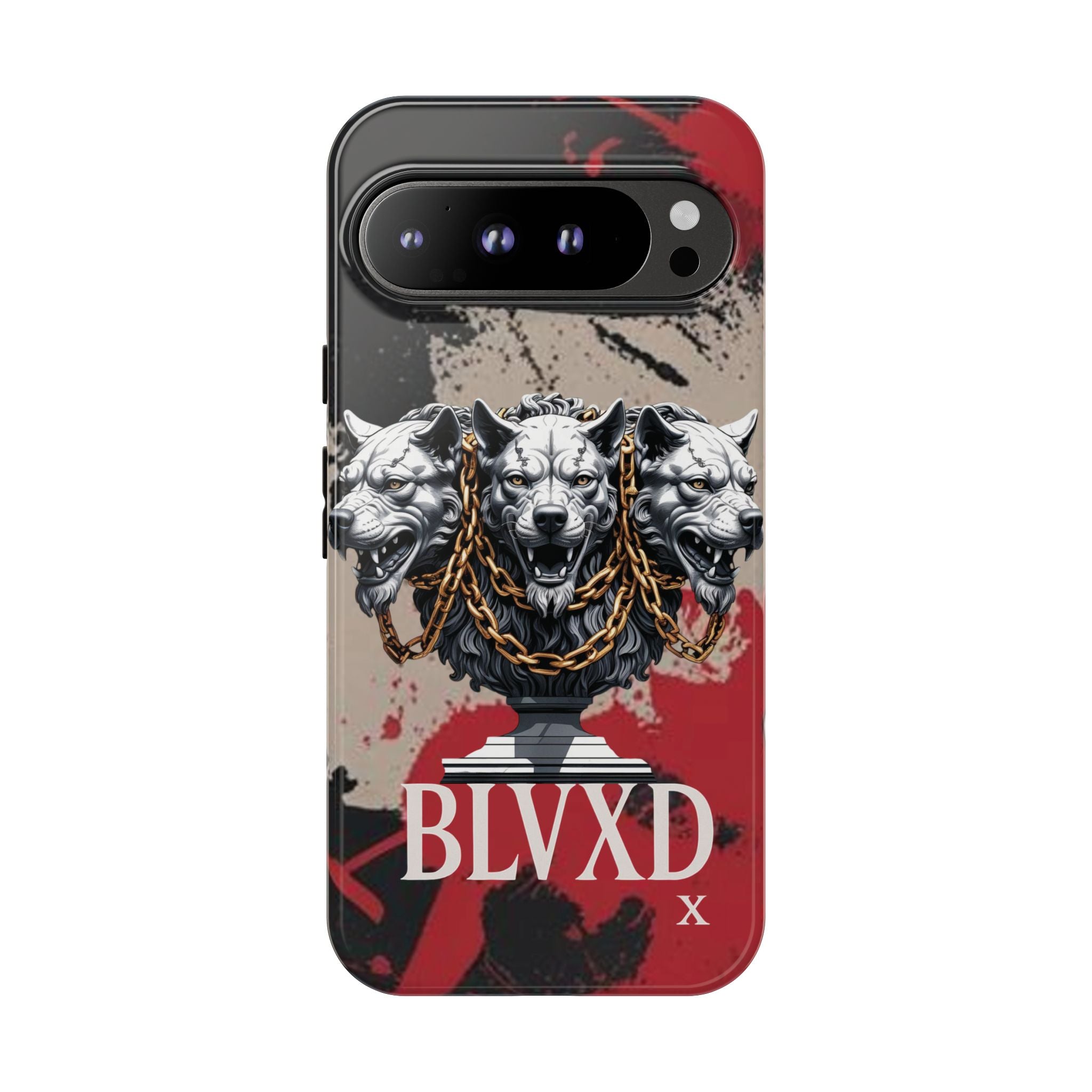 Bloody Cerberus Phone Case — Gothic 3-Headed Hellhound Phone Case