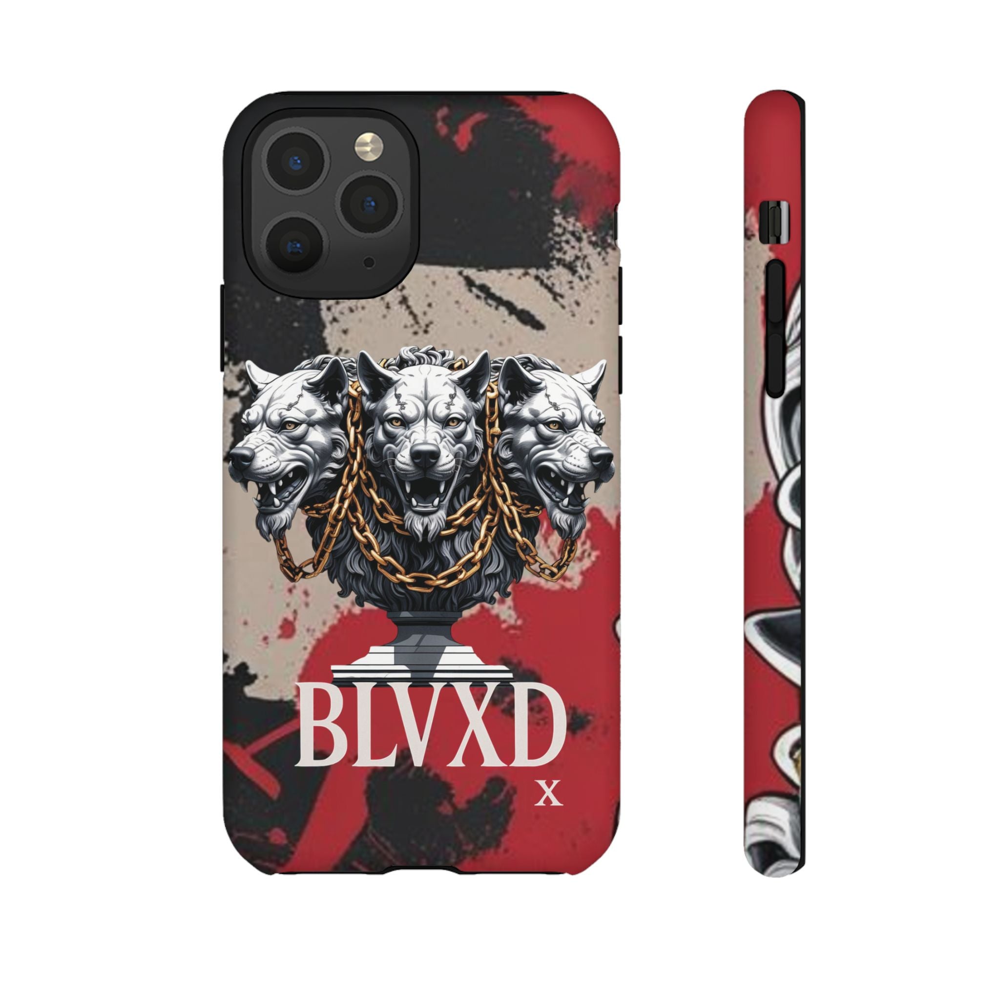 Bloody Cerberus Phone Case — Gothic 3-Headed Hellhound Phone Case