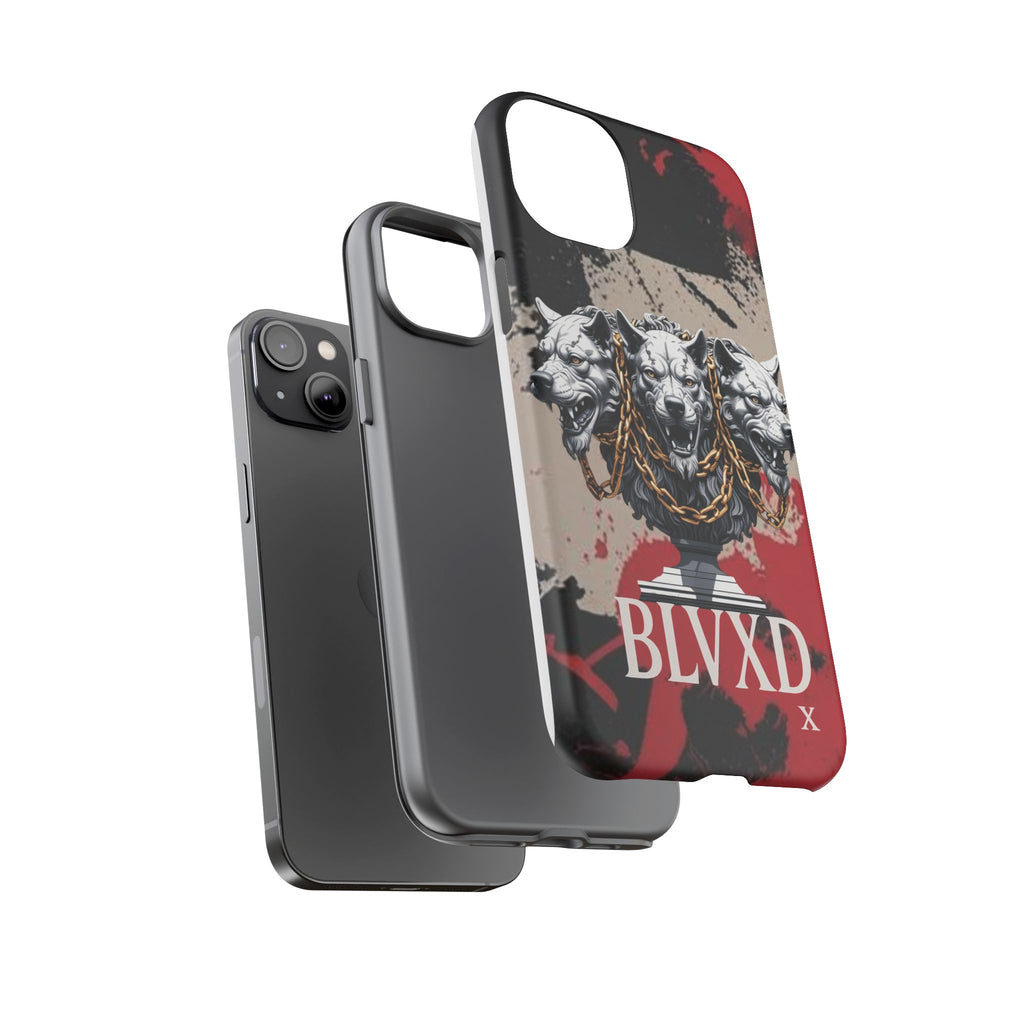Bloody Cerberus Phone Case — Gothic 3-Headed Hellhound Phone Case