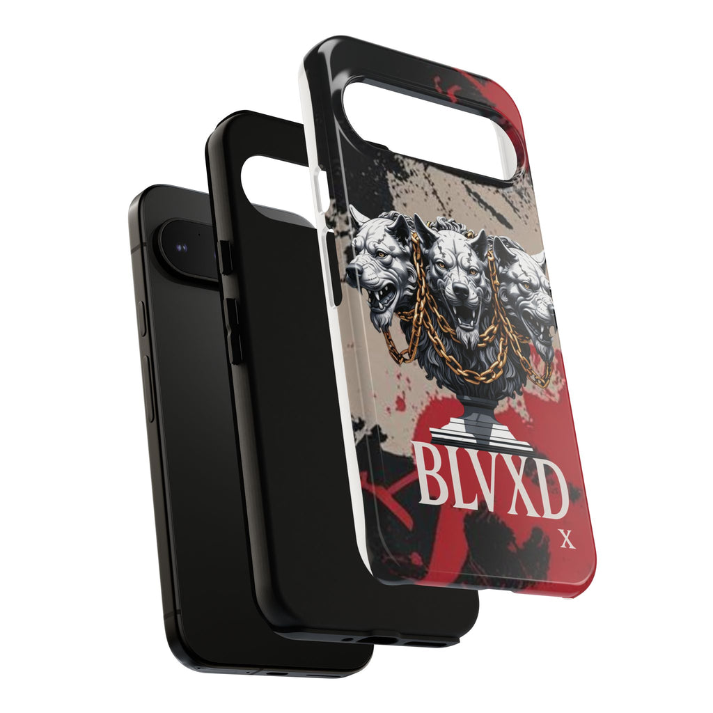 Bloody Cerberus Phone Case — Gothic 3-Headed Hellhound Phone Case