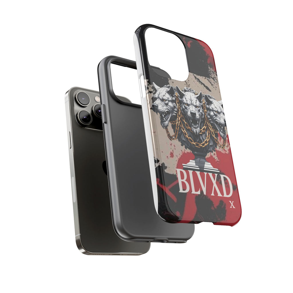 Bloody Cerberus Phone Case — Gothic 3-Headed Hellhound Phone Case