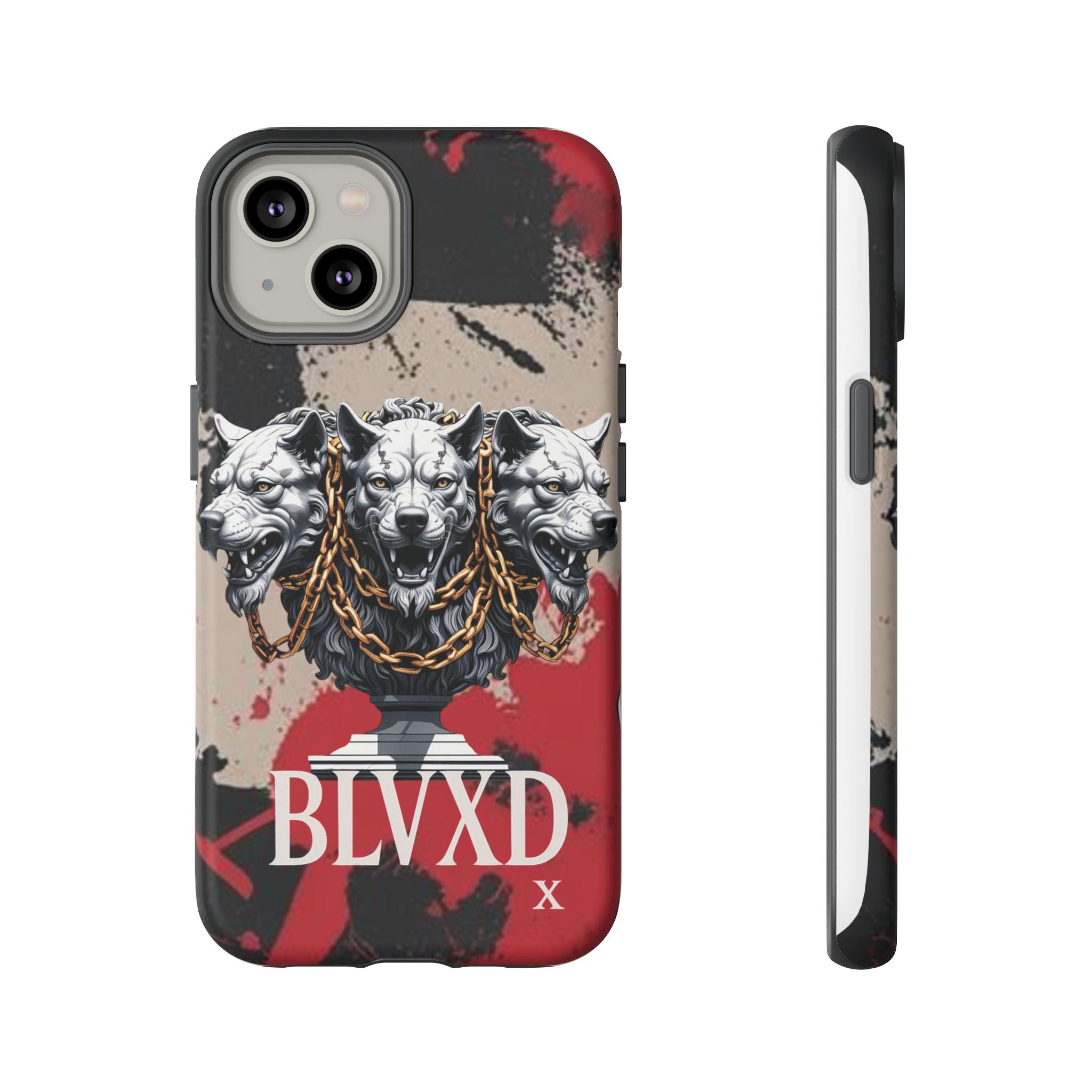 Bloody Cerberus Phone Case — Gothic 3-Headed Hellhound Phone Case