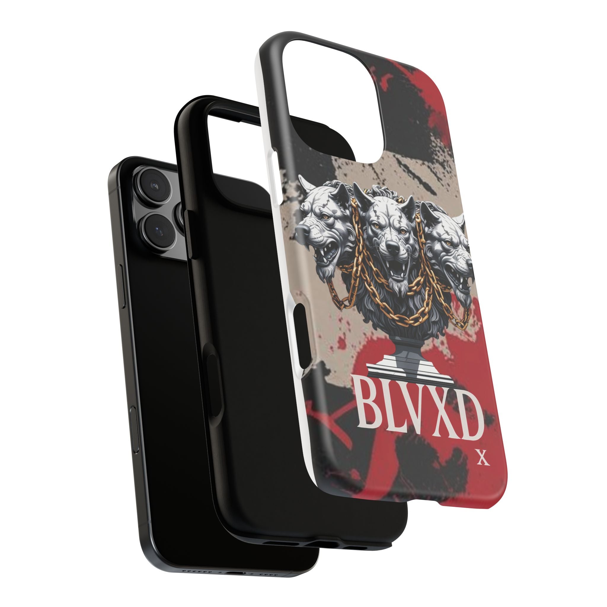 Bloody Cerberus Phone Case — Gothic 3-Headed Hellhound Phone Case