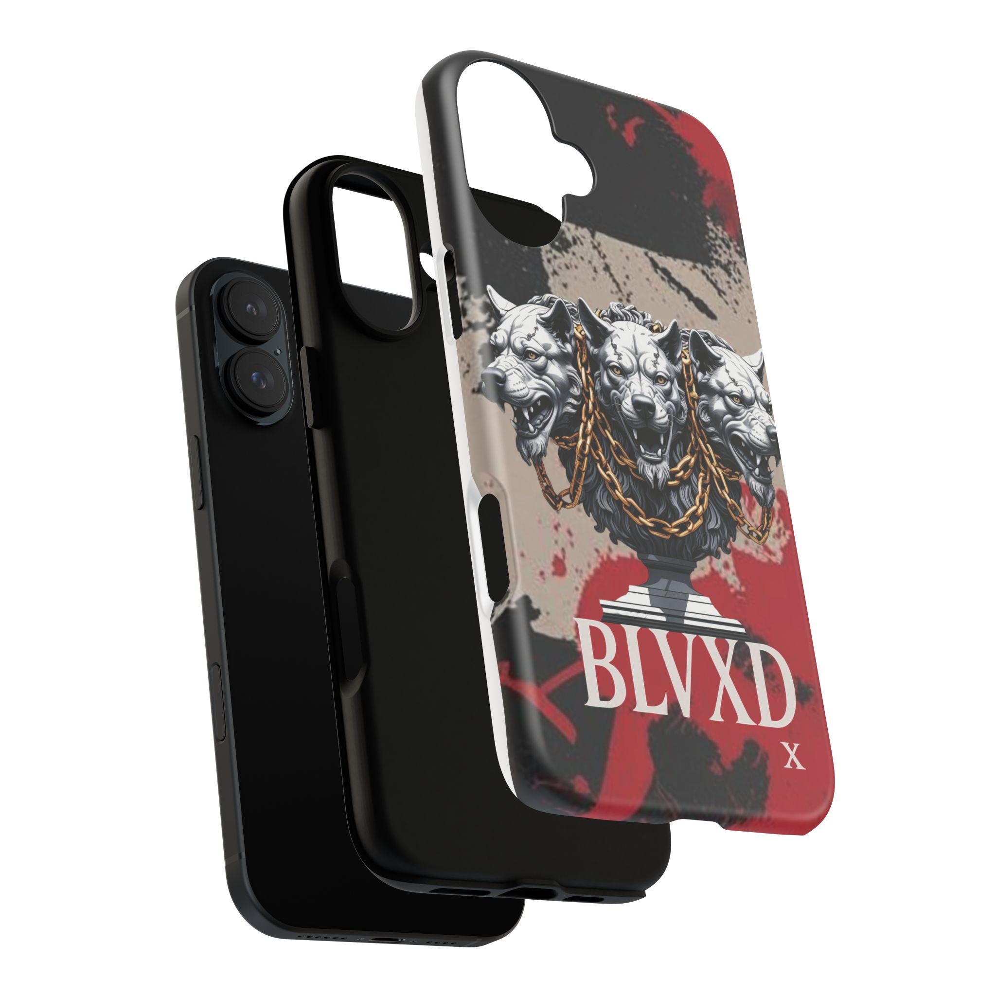 Bloody Cerberus Phone Case — Gothic 3-Headed Hellhound Phone Case