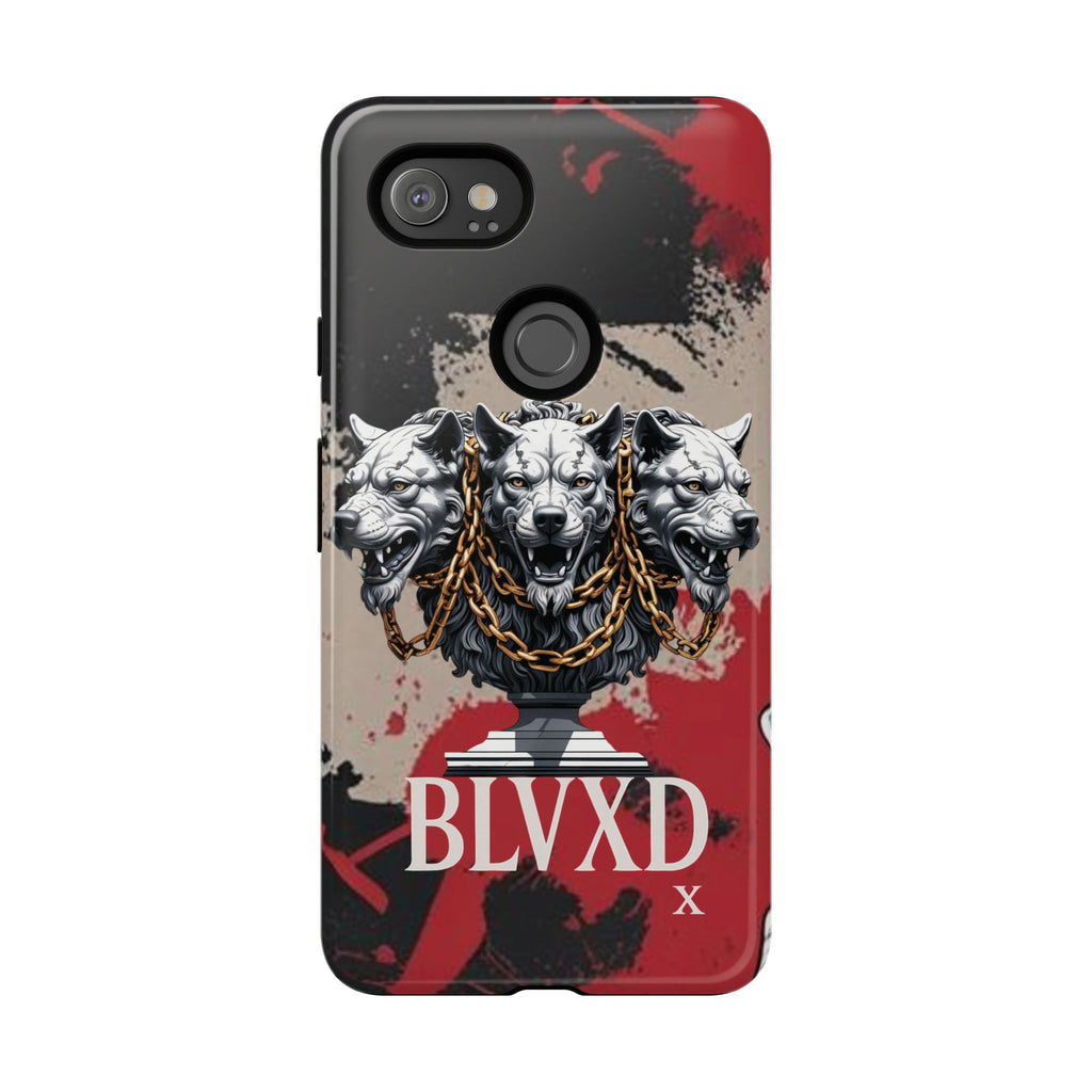 Bloody Cerberus Phone Case — Gothic 3-Headed Hellhound Phone Case