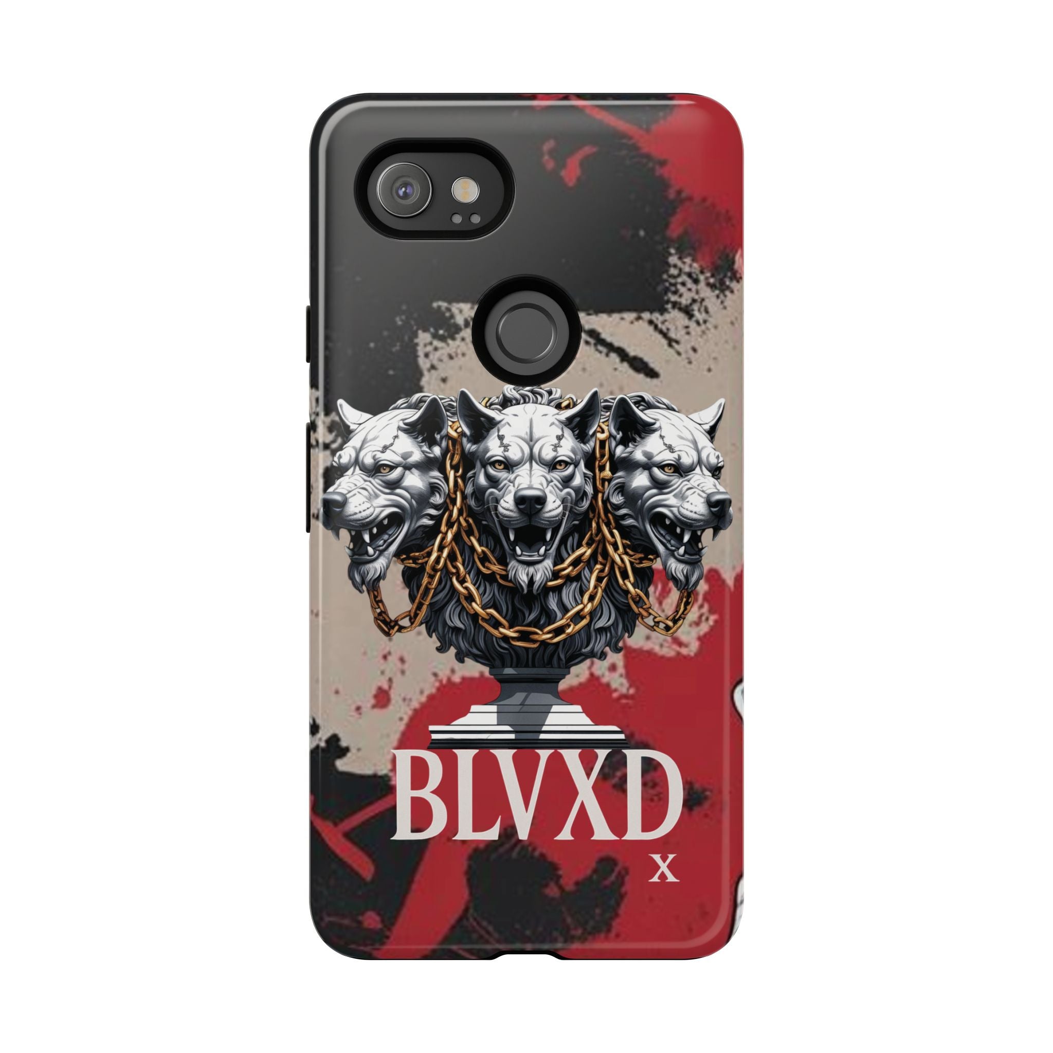 Bloody Cerberus Phone Case — Gothic 3-Headed Hellhound Phone Case
