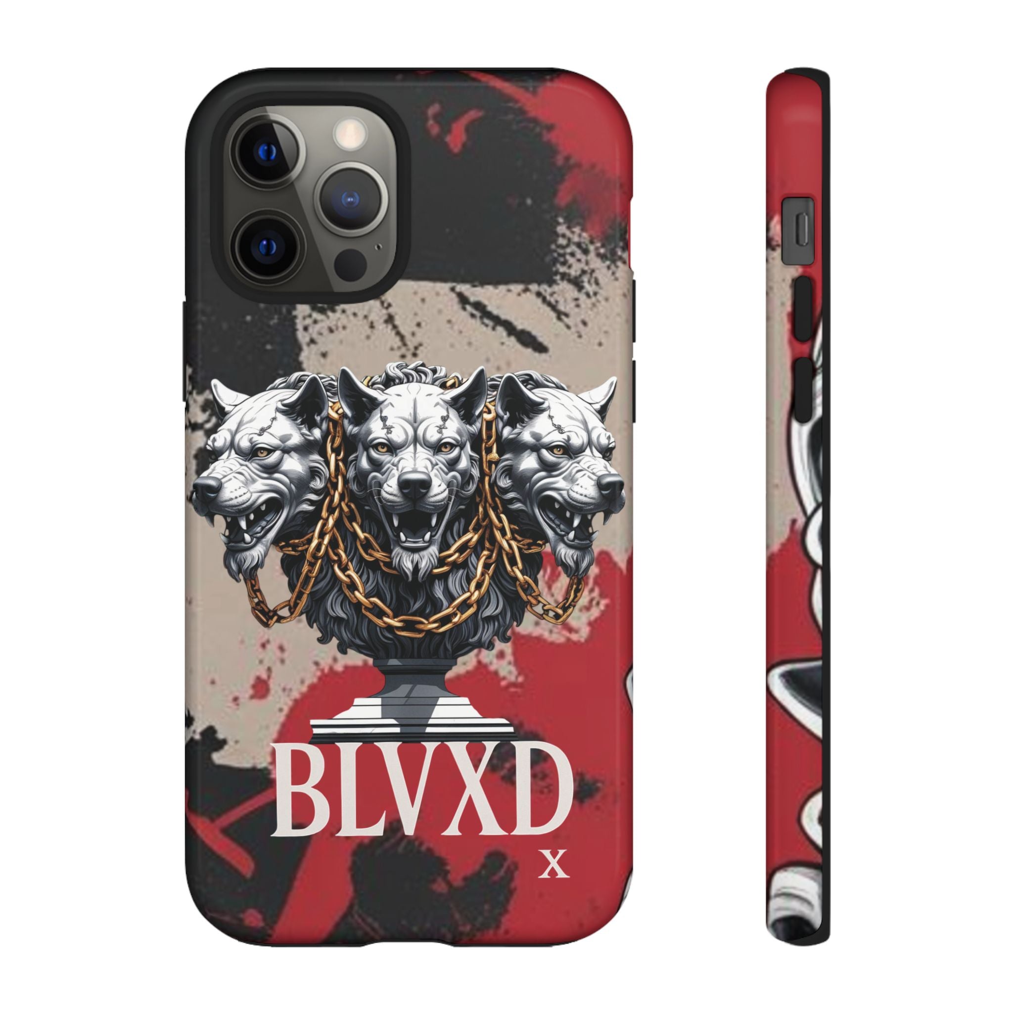 Bloody Cerberus Phone Case — Gothic 3-Headed Hellhound Phone Case