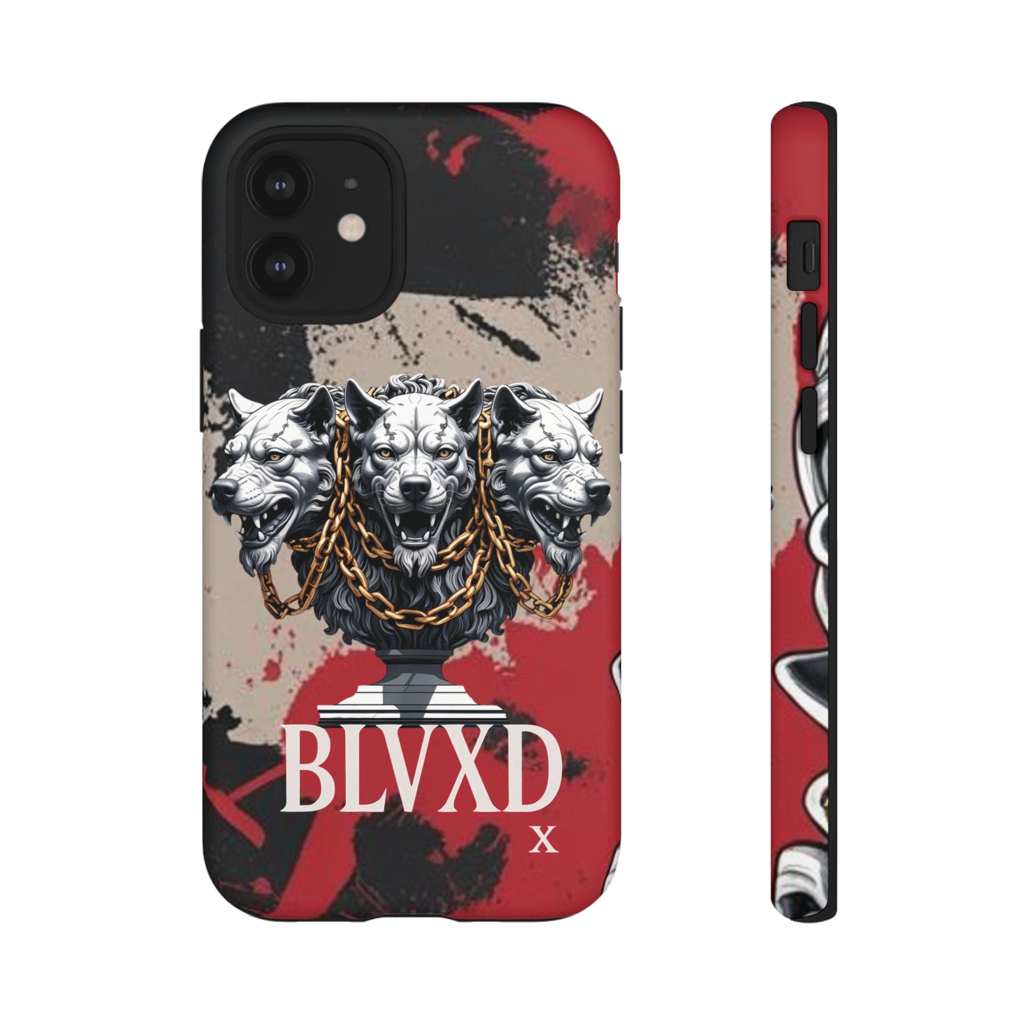 Bloody Cerberus Phone Case — Gothic 3-Headed Hellhound Phone Case