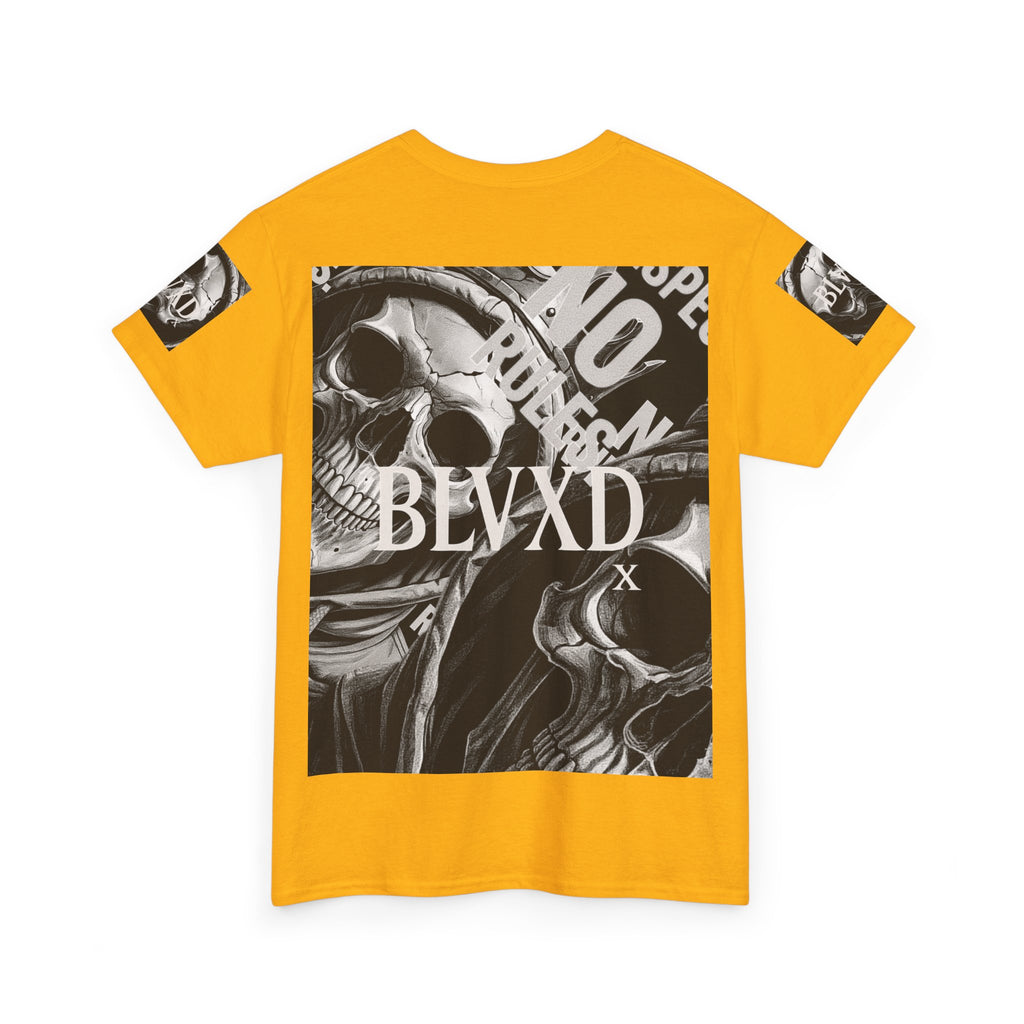 No Rules Skull T-Shirt  Gothic Streetwear Essential