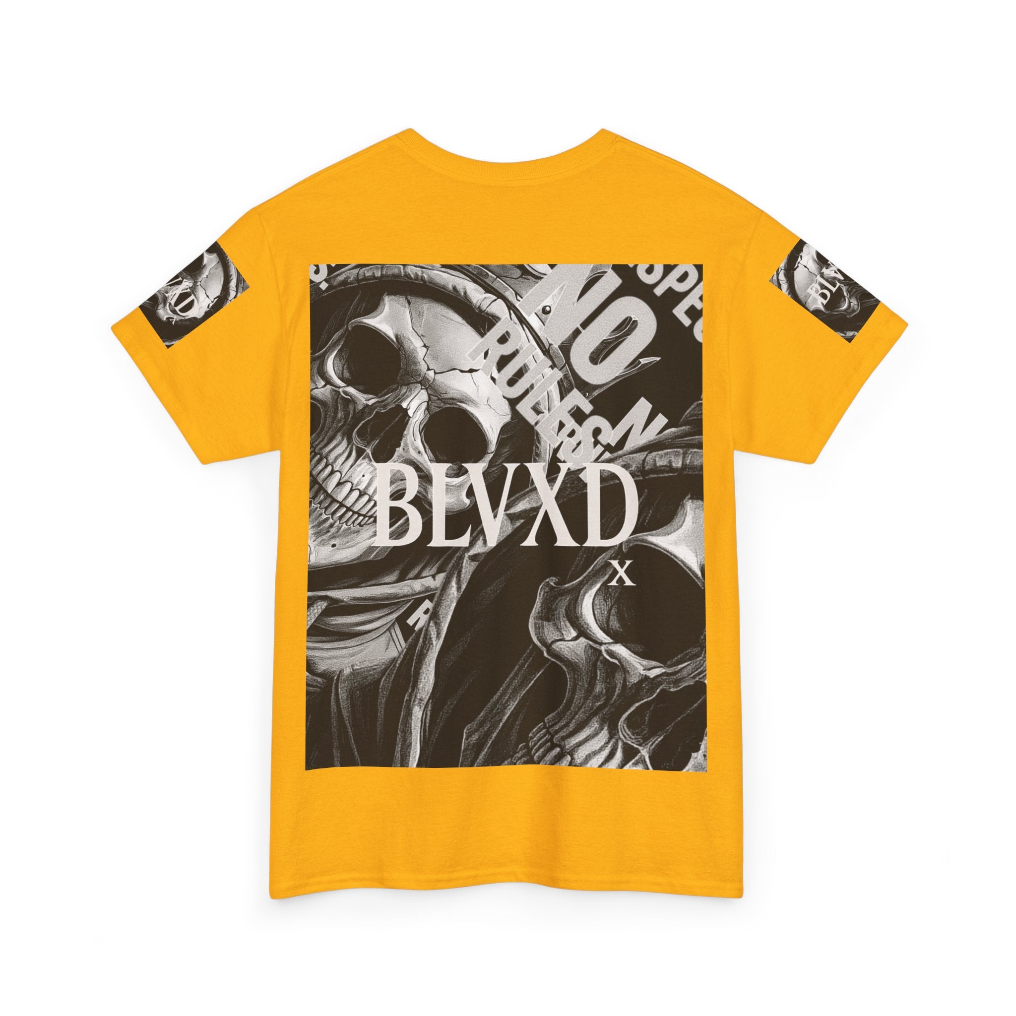 No Rules Skull T-Shirt  Gothic Streetwear Essential