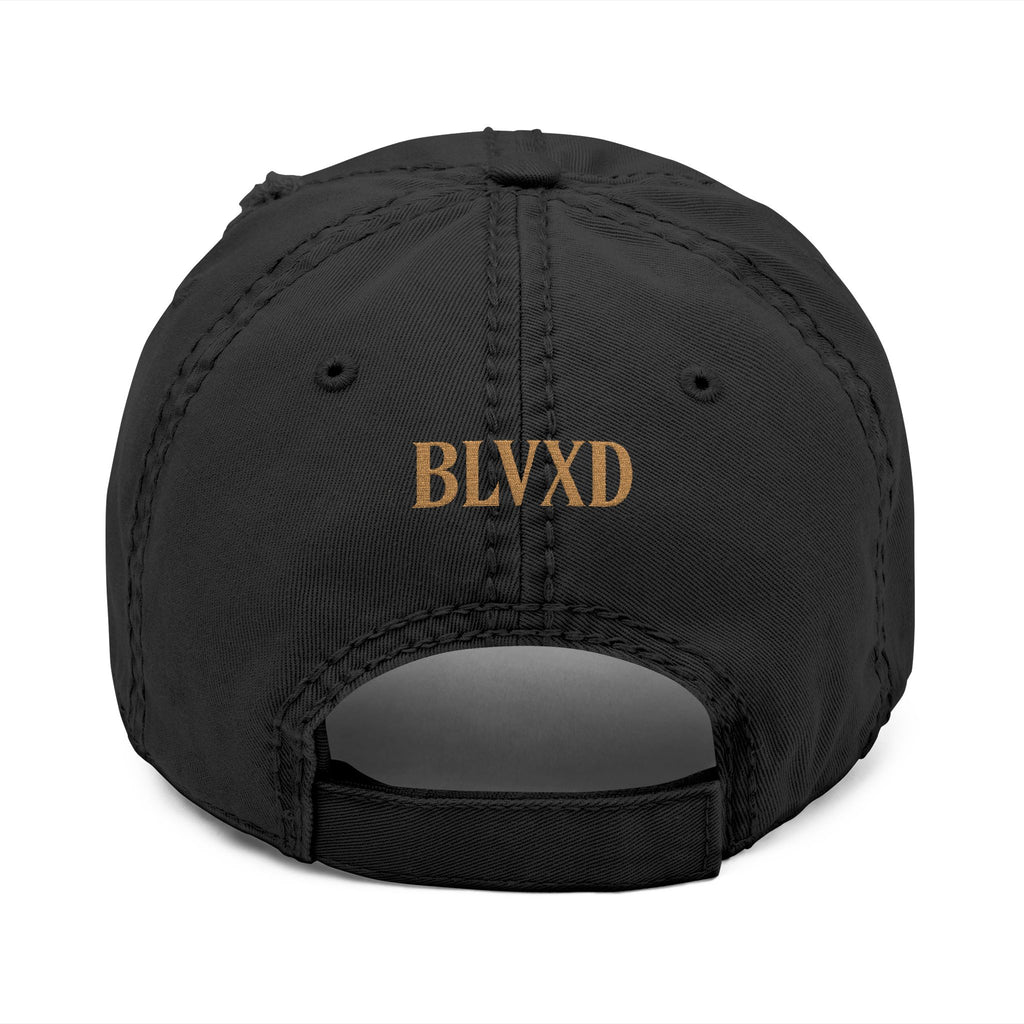 Distressed Embroidered Casual Streetwear Cap, Trendy Hat for Men & Women, Unisex Style