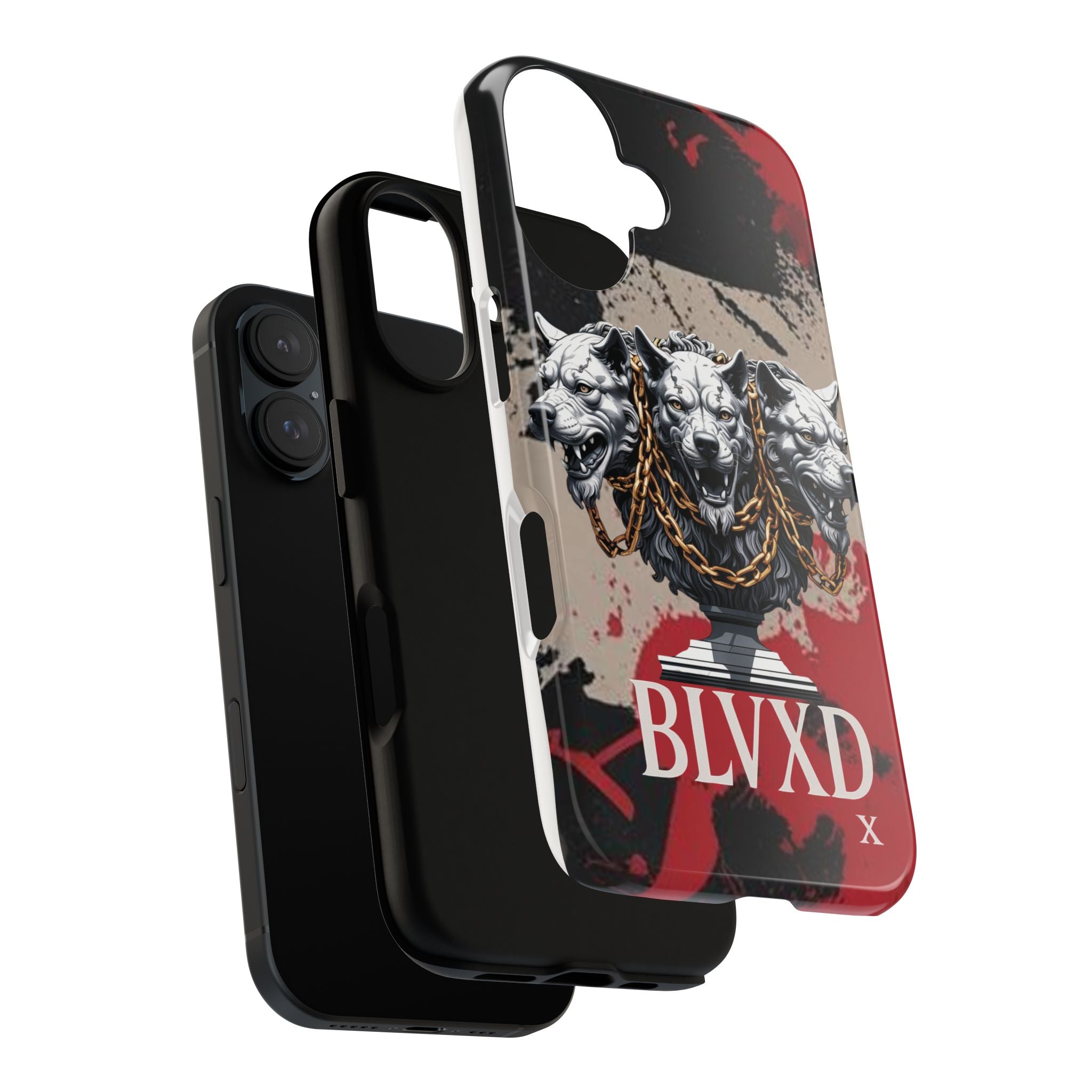 Bloody Cerberus Phone Case — Gothic 3-Headed Hellhound Phone Case
