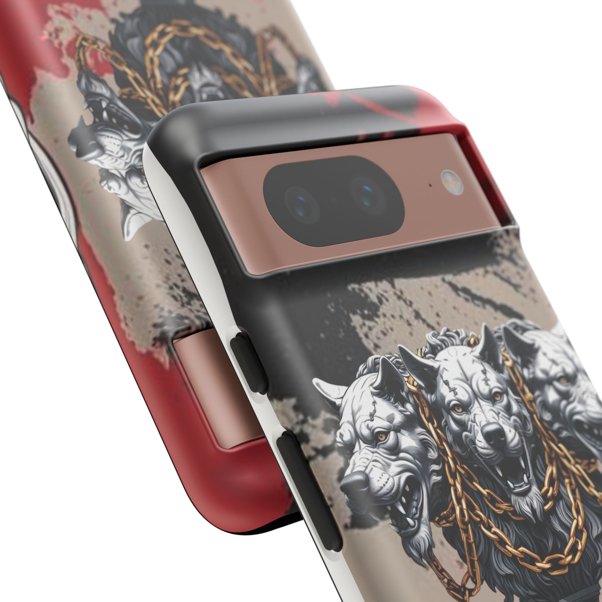 Bloody Cerberus Phone Case — Gothic 3-Headed Hellhound Phone Case
