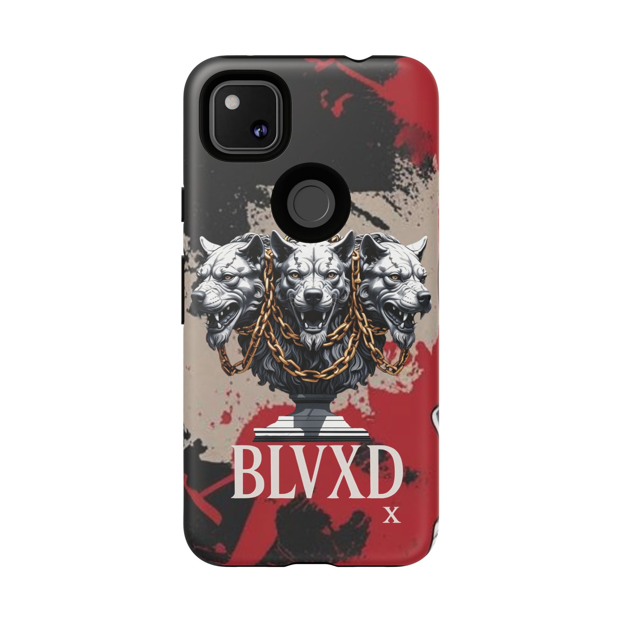 Bloody Cerberus Phone Case — Gothic 3-Headed Hellhound Phone Case