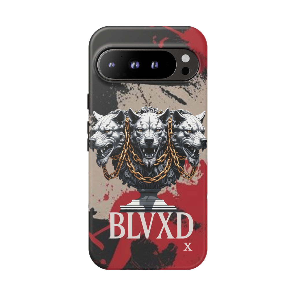 Bloody Cerberus Phone Case — Gothic 3-Headed Hellhound Phone Case