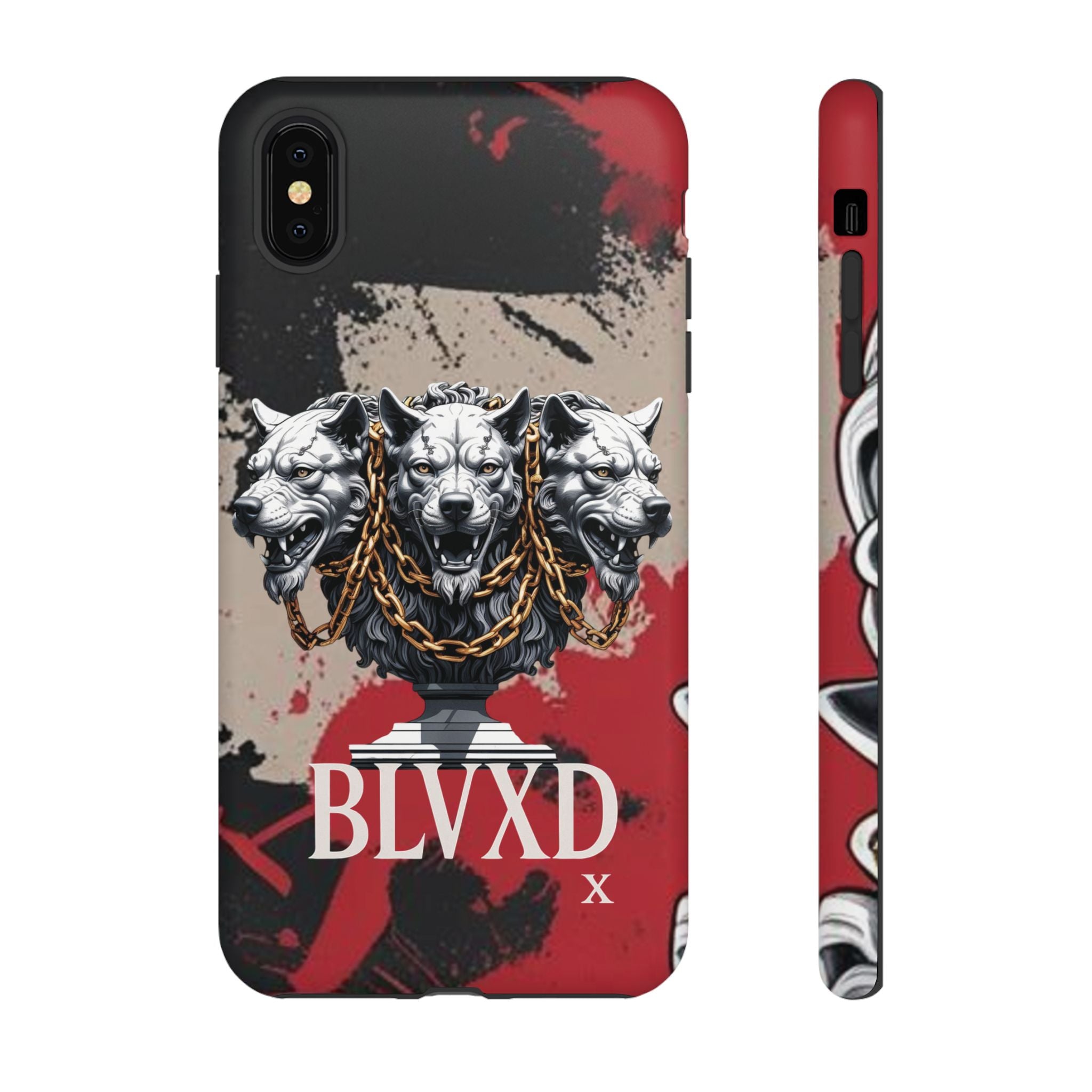 Bloody Cerberus Phone Case — Gothic 3-Headed Hellhound Phone Case