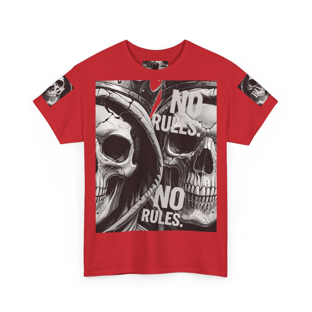 No Rules Skull T-Shirt  Gothic Streetwear Essential