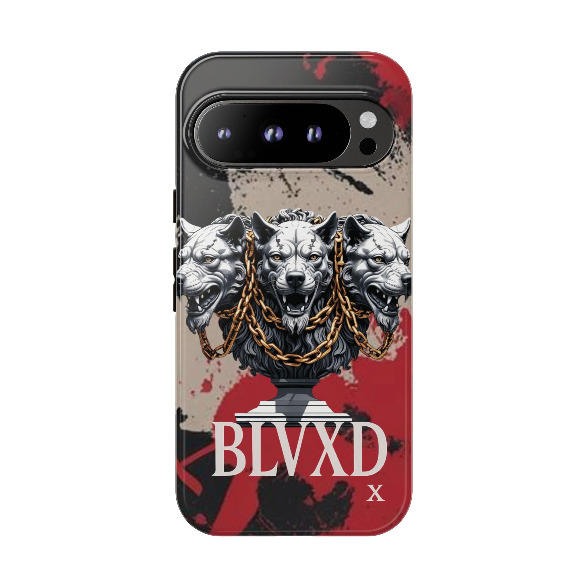 Bloody Cerberus Phone Case — Gothic 3-Headed Hellhound Phone Case