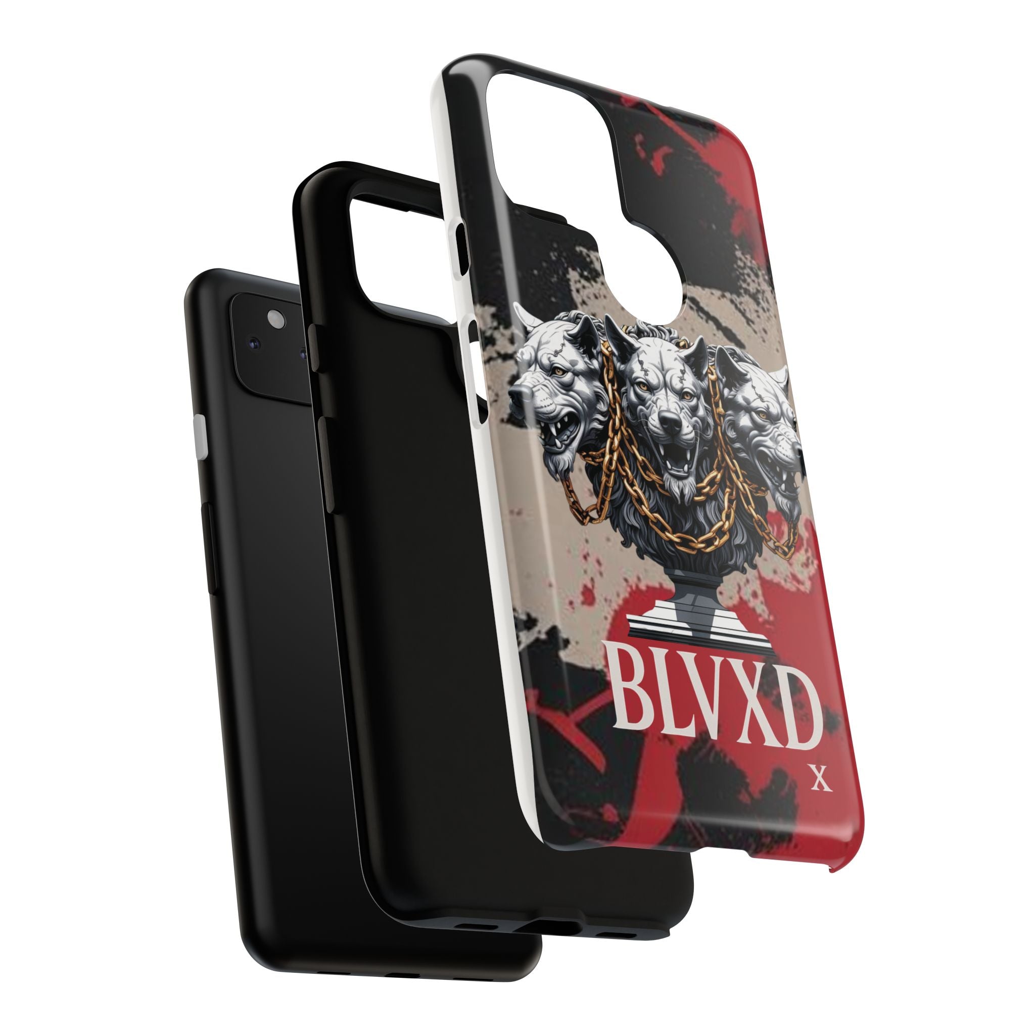 Bloody Cerberus Phone Case — Gothic 3-Headed Hellhound Phone Case