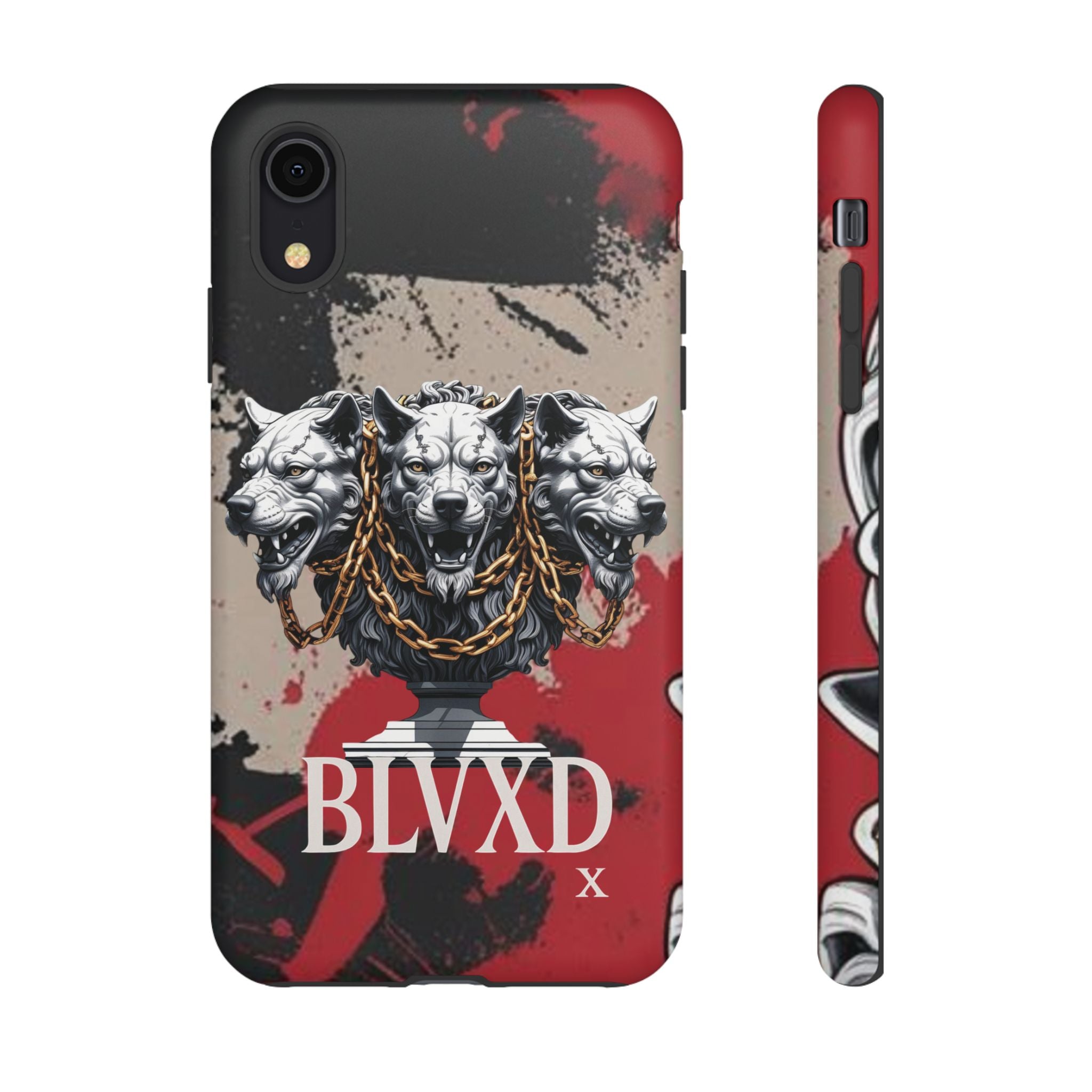 Bloody Cerberus Phone Case — Gothic 3-Headed Hellhound Phone Case