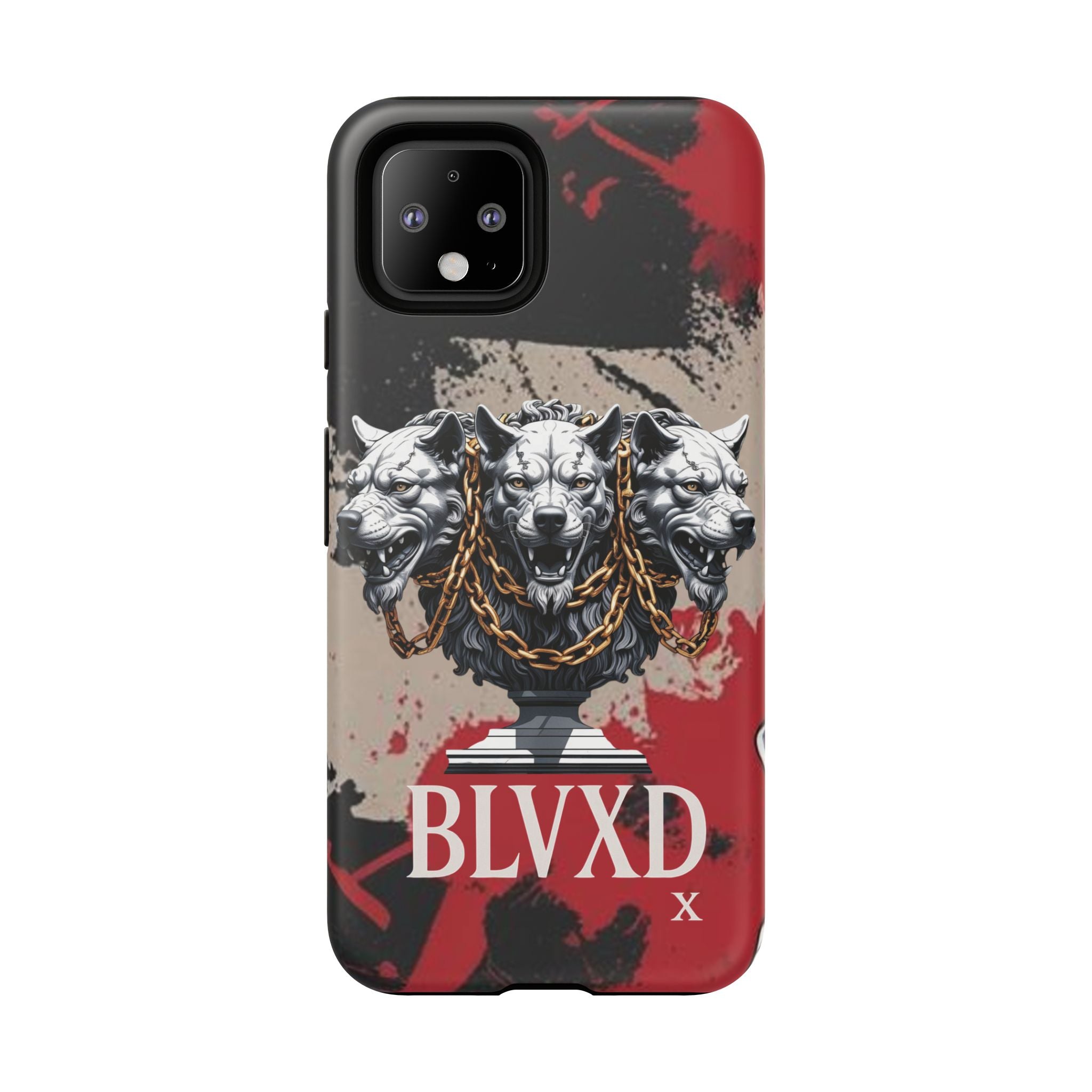 Bloody Cerberus Phone Case — Gothic 3-Headed Hellhound Phone Case