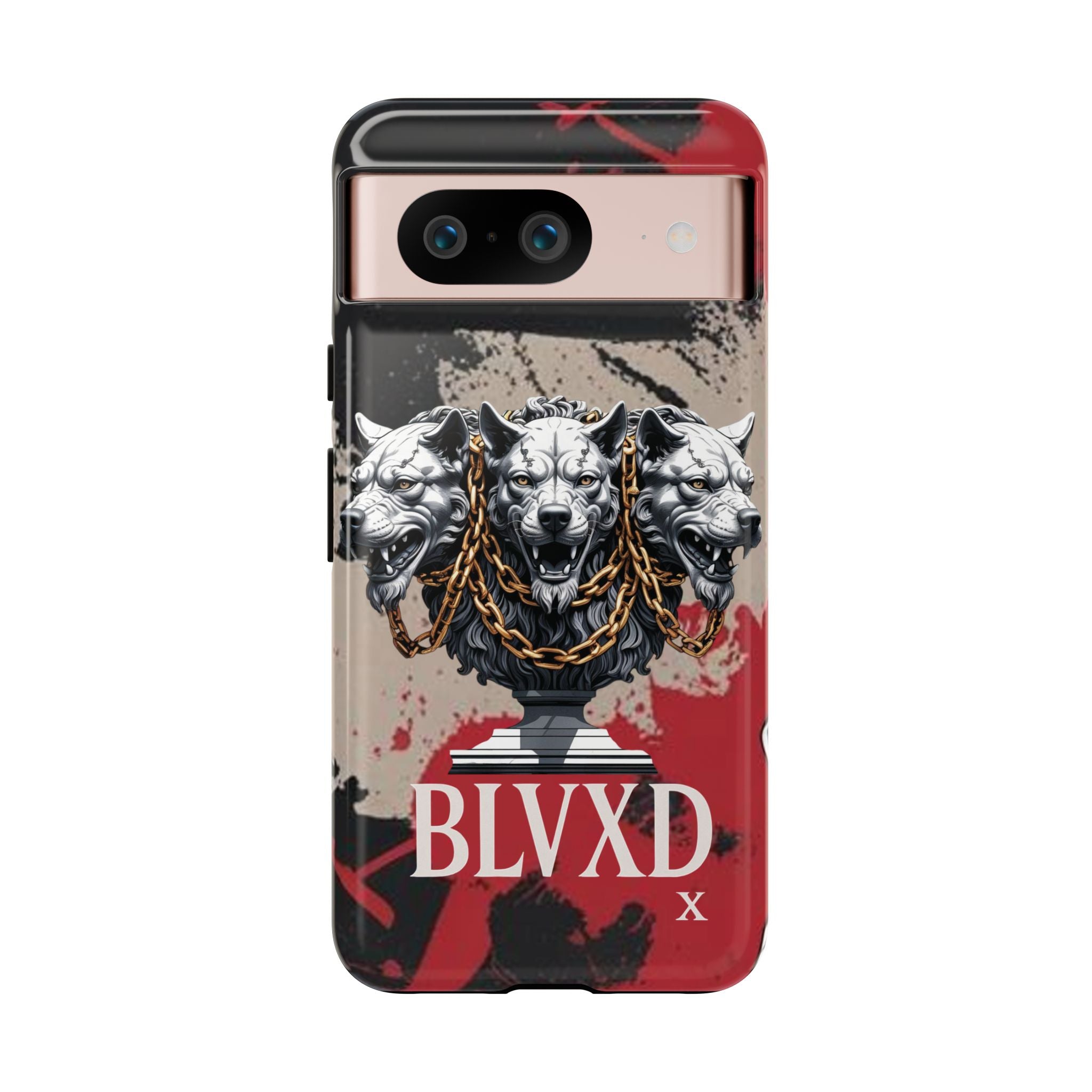 Bloody Cerberus Phone Case — Gothic 3-Headed Hellhound Phone Case