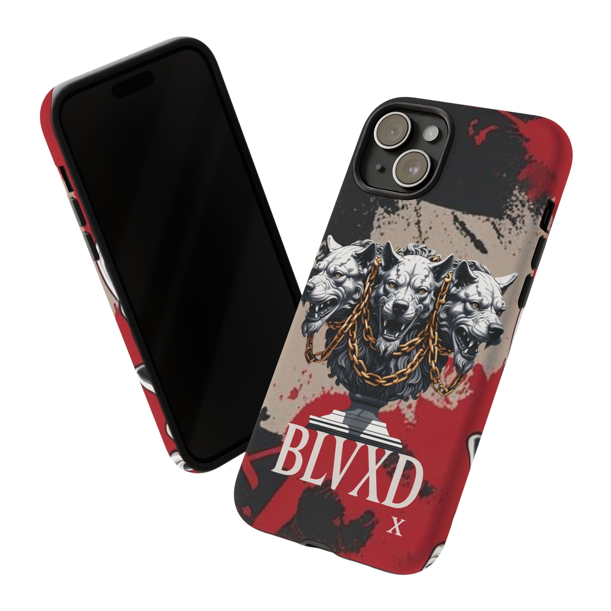 Bloody Cerberus Phone Case — Gothic 3-Headed Hellhound Phone Case