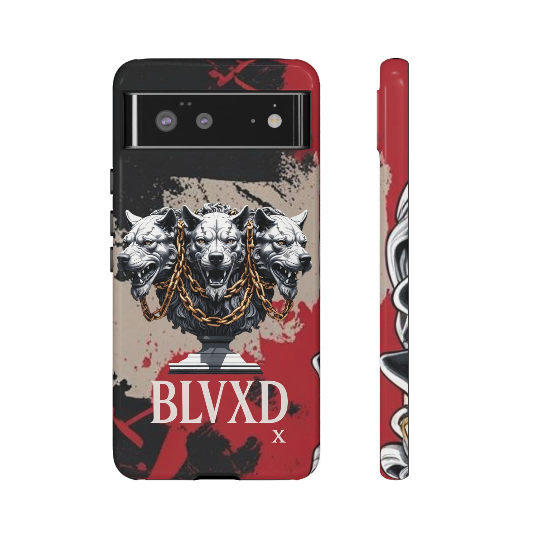 Bloody Cerberus Phone Case — Gothic 3-Headed Hellhound Phone Case