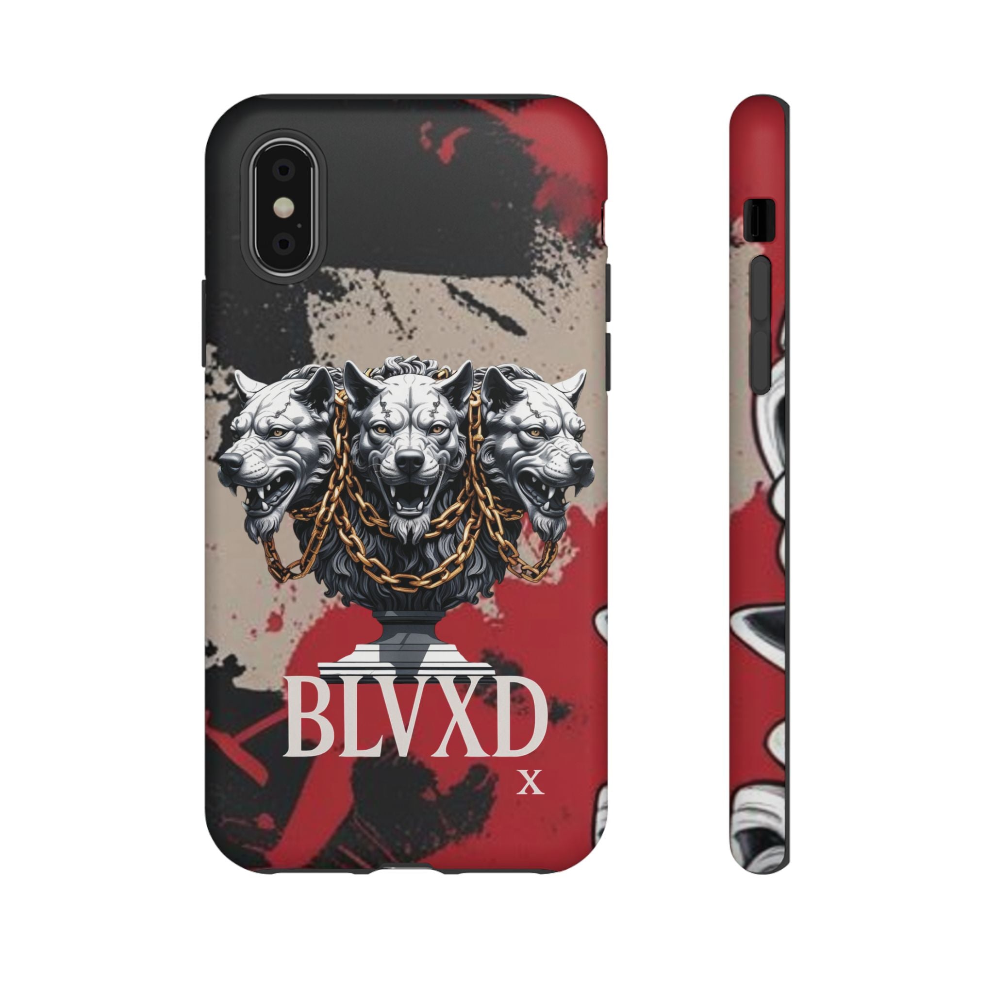 Bloody Cerberus Phone Case — Gothic 3-Headed Hellhound Phone Case