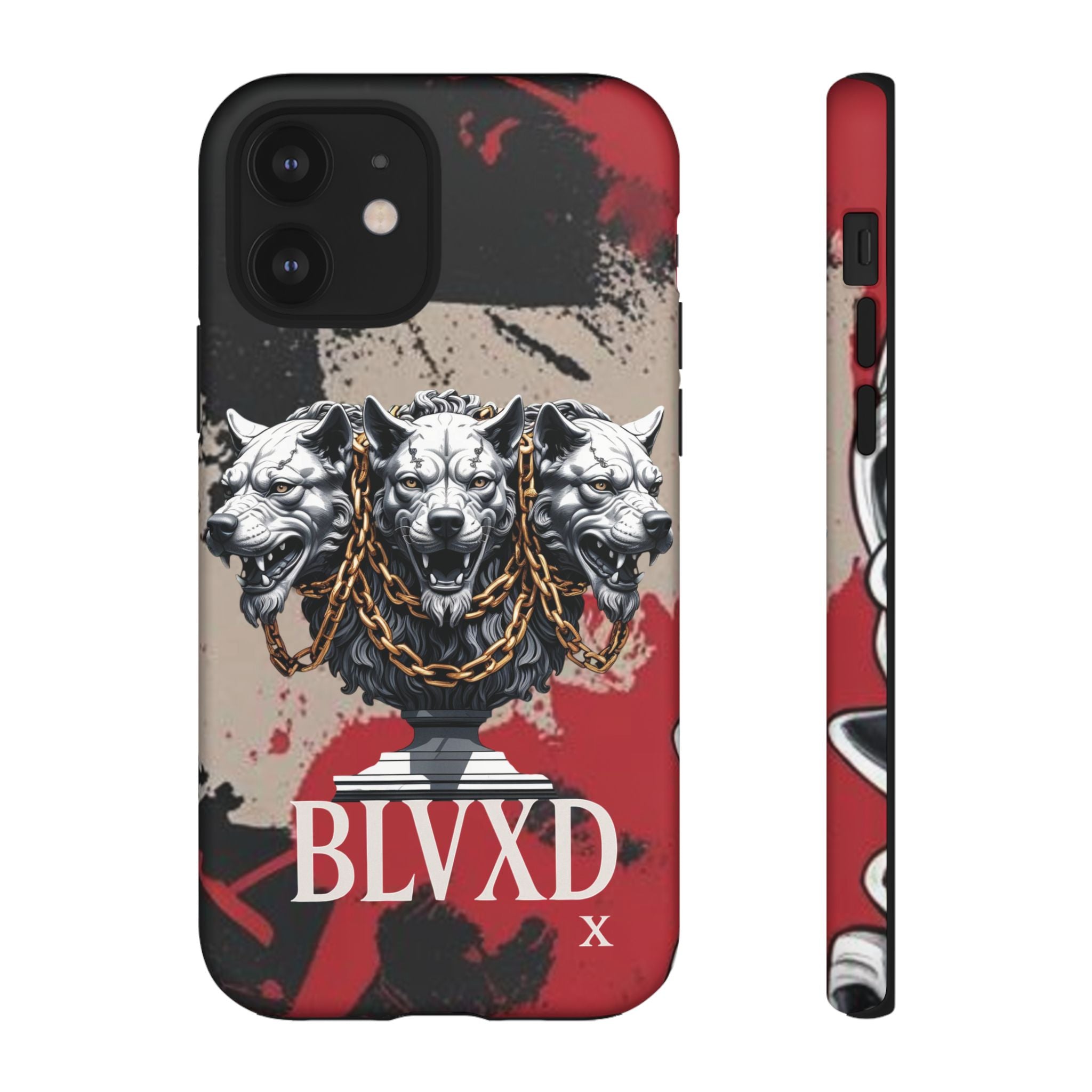 Bloody Cerberus Phone Case — Gothic 3-Headed Hellhound Phone Case