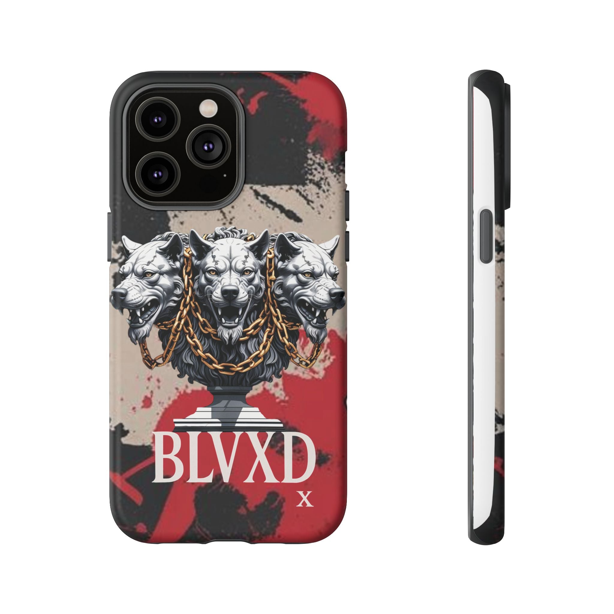 Bloody Cerberus Phone Case — Gothic 3-Headed Hellhound Phone Case