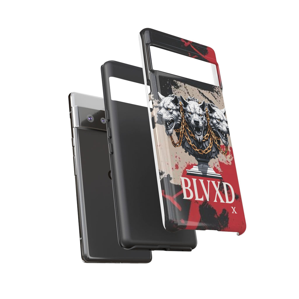 Bloody Cerberus Phone Case — Gothic 3-Headed Hellhound Phone Case