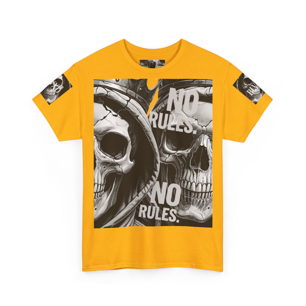 No Rules Skull T-Shirt  Gothic Streetwear Essential