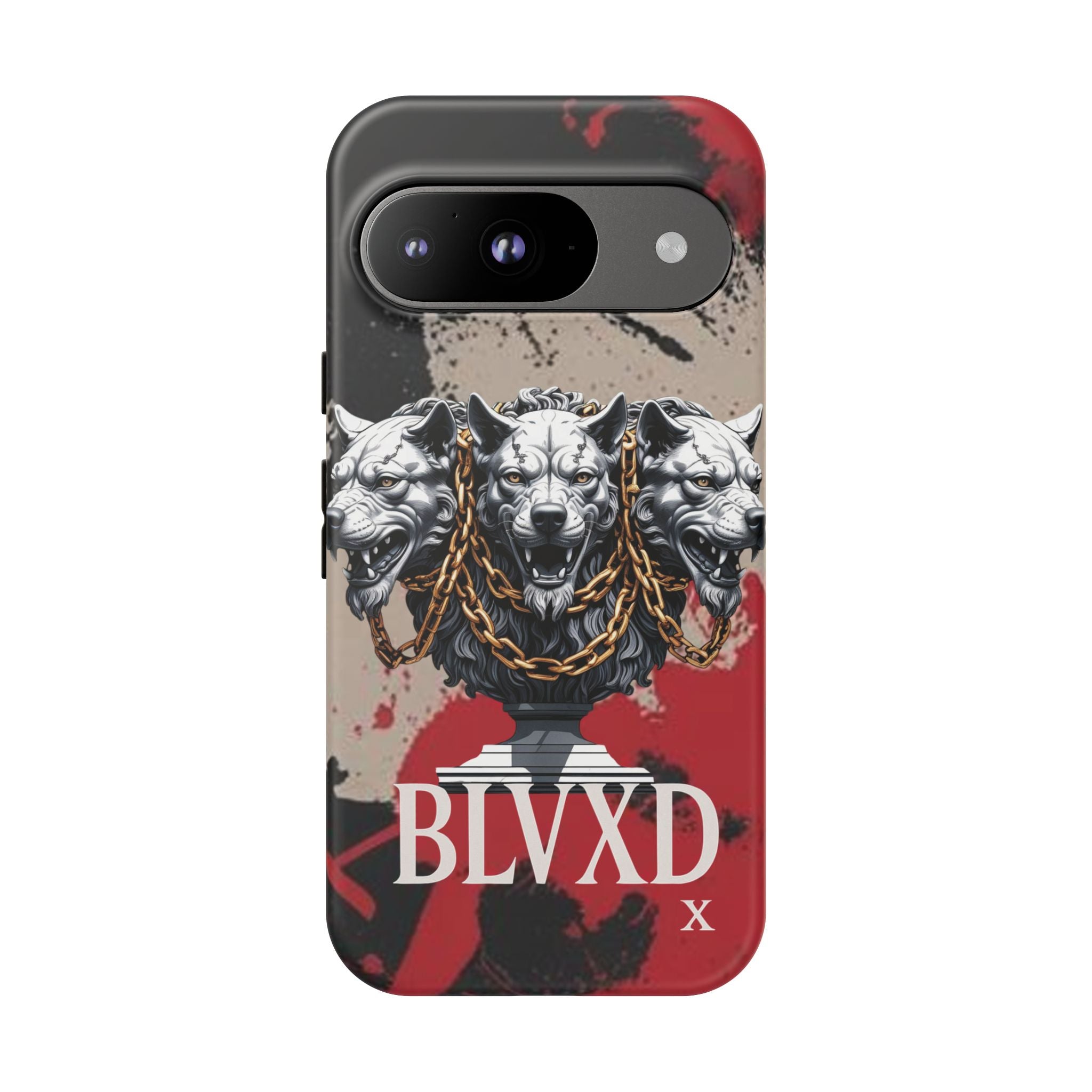 Bloody Cerberus Phone Case — Gothic 3-Headed Hellhound Phone Case