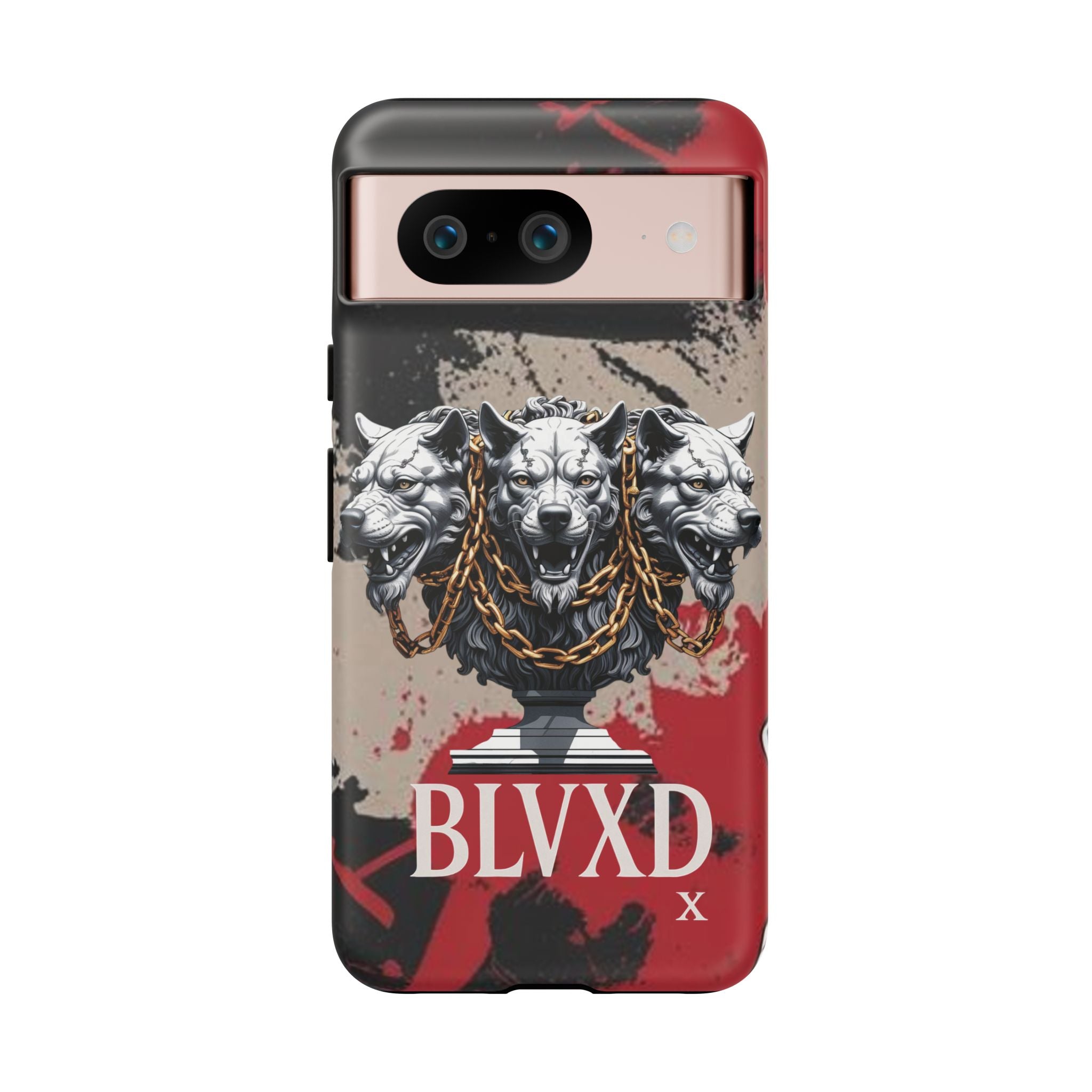 Bloody Cerberus Phone Case — Gothic 3-Headed Hellhound Phone Case