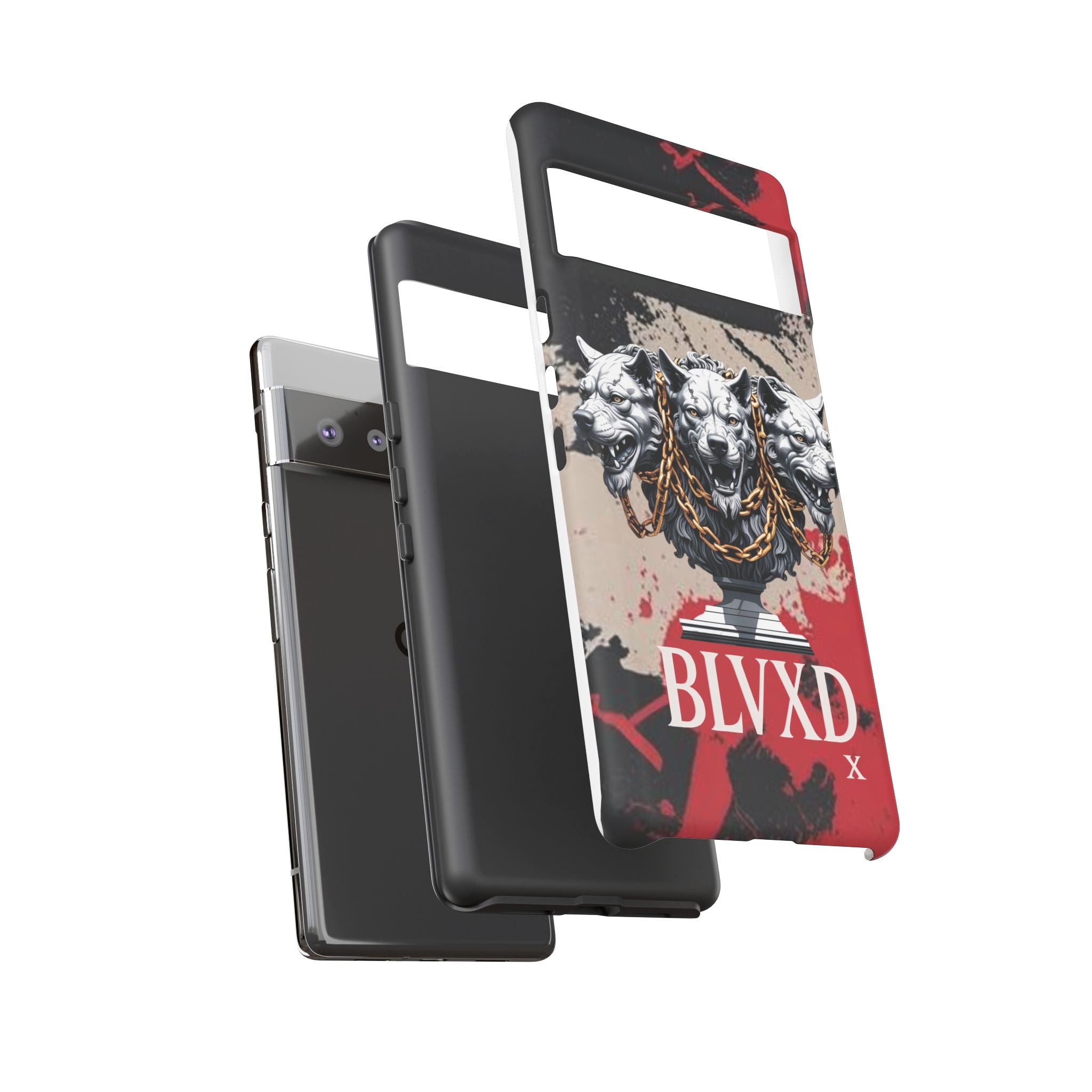 Bloody Cerberus Phone Case — Gothic 3-Headed Hellhound Phone Case