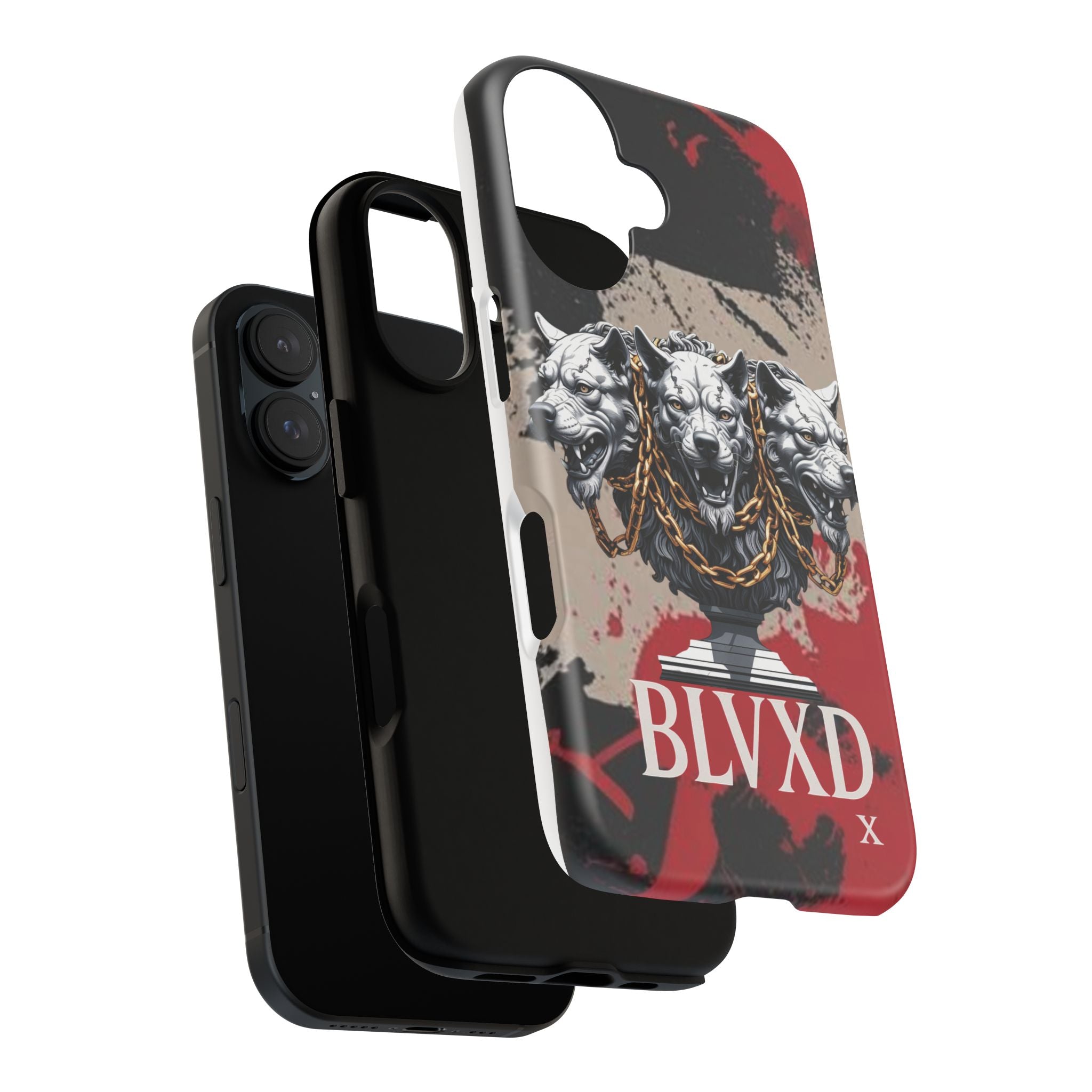 Bloody Cerberus Phone Case — Gothic 3-Headed Hellhound Phone Case