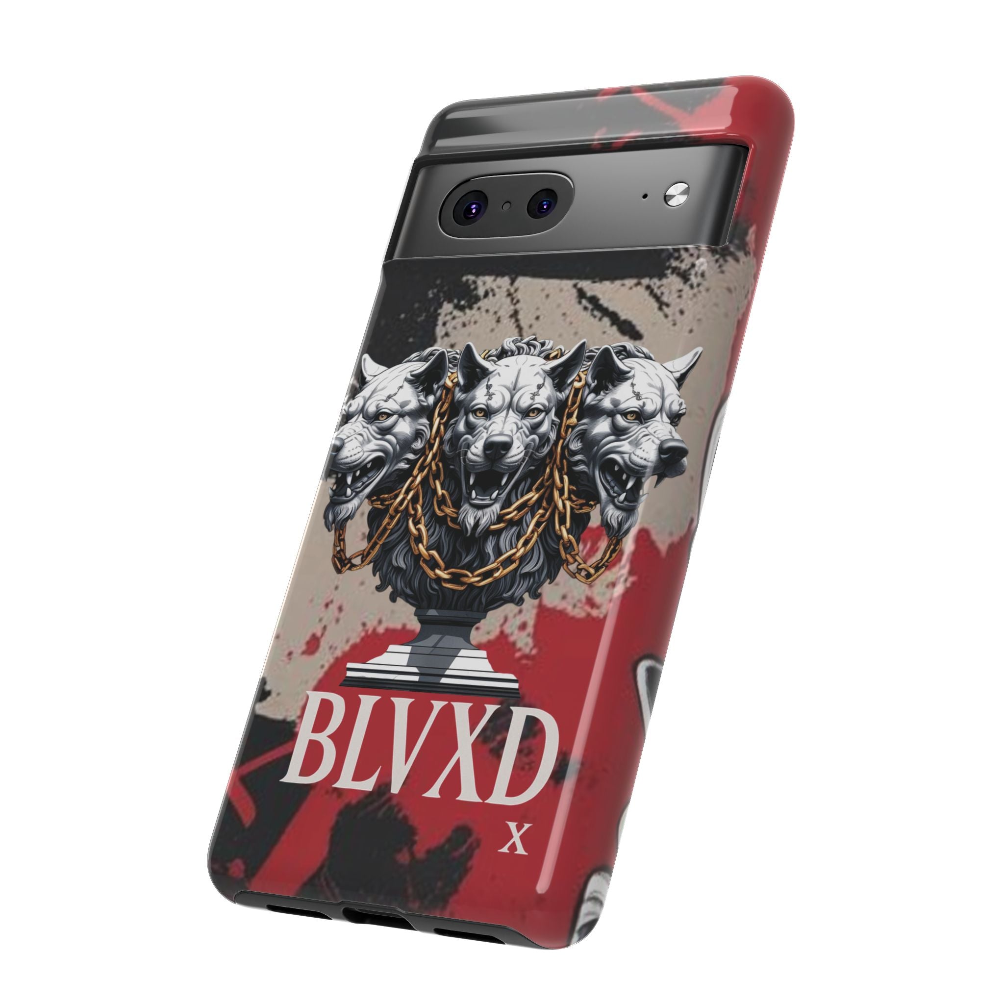 Bloody Cerberus Phone Case — Gothic 3-Headed Hellhound Phone Case