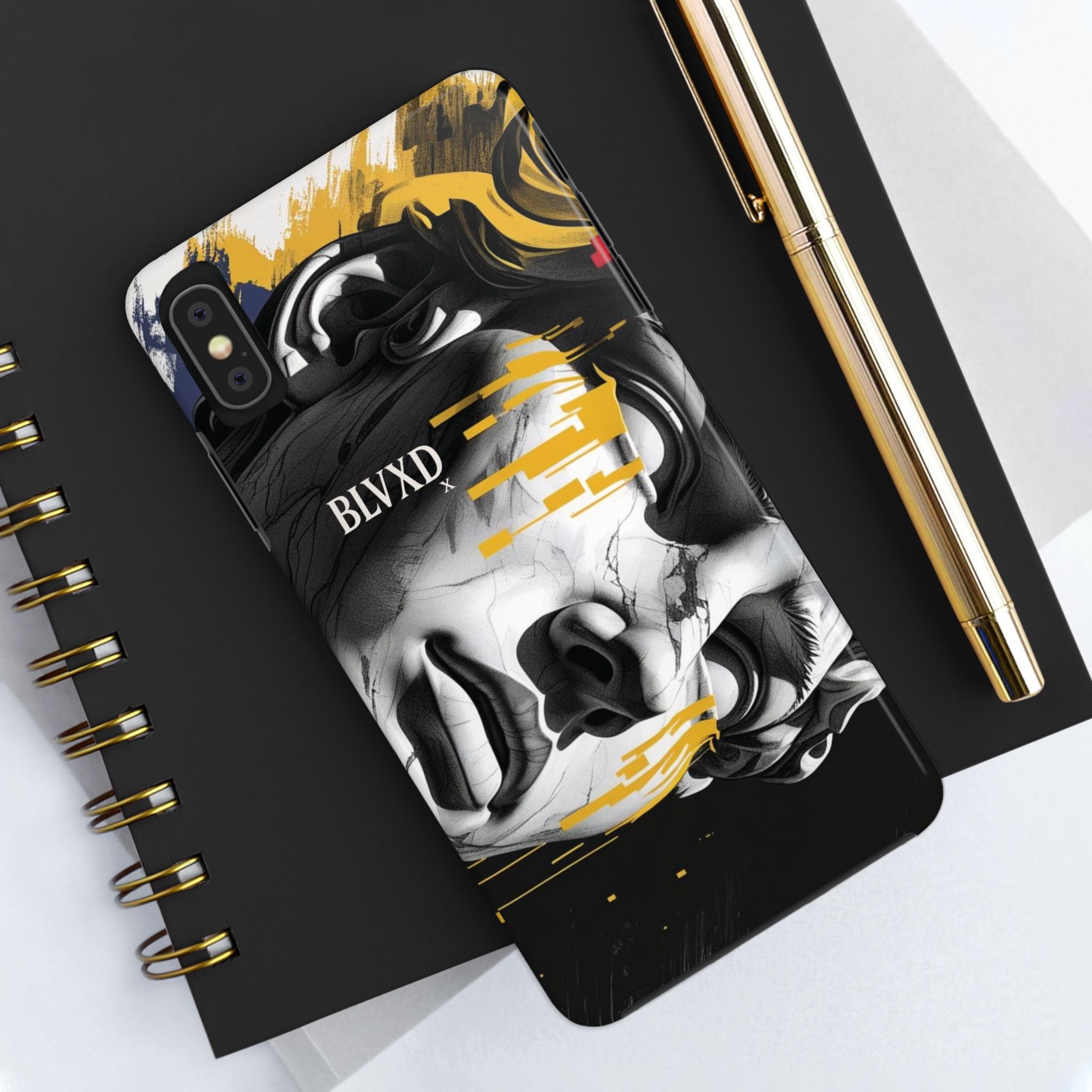 BLVXD X Golden Tears iPhone Case  Streetwear Art Phone Case