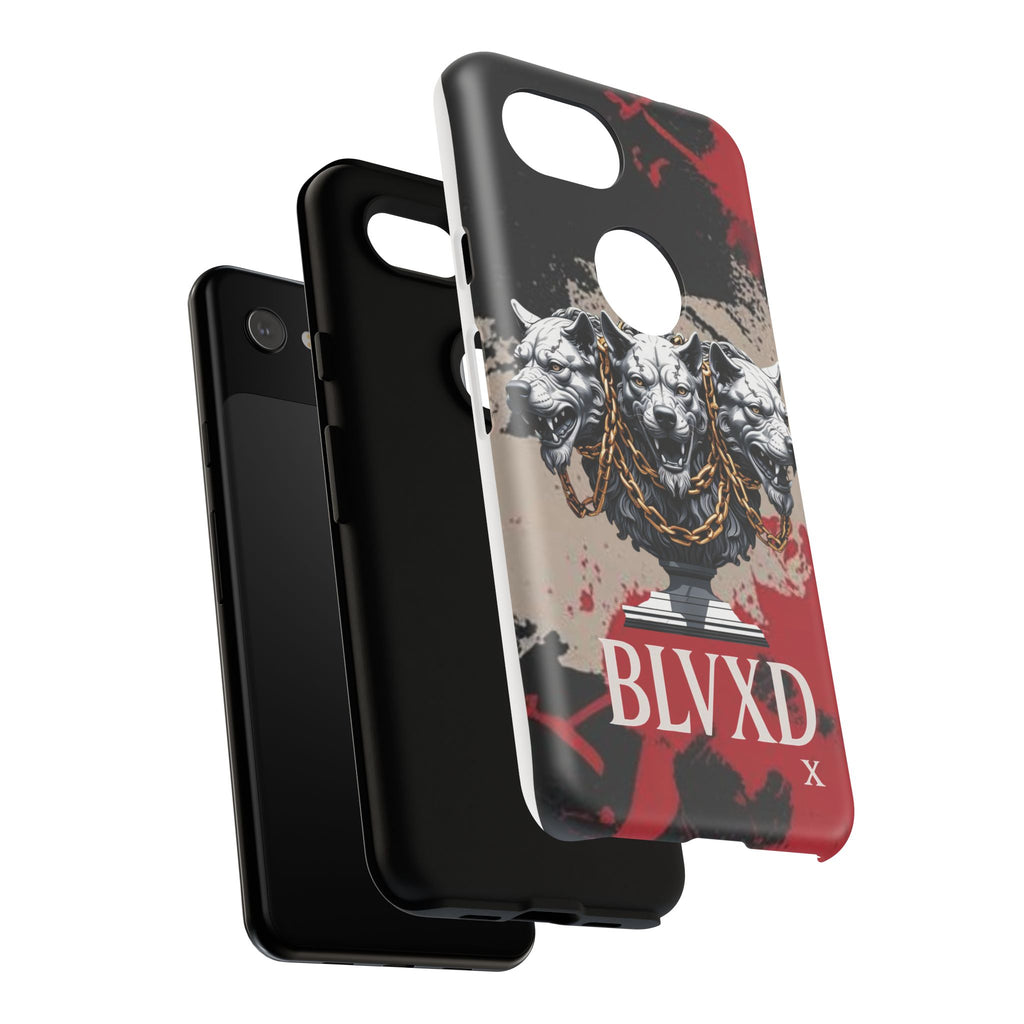 Bloody Cerberus Phone Case — Gothic 3-Headed Hellhound Phone Case