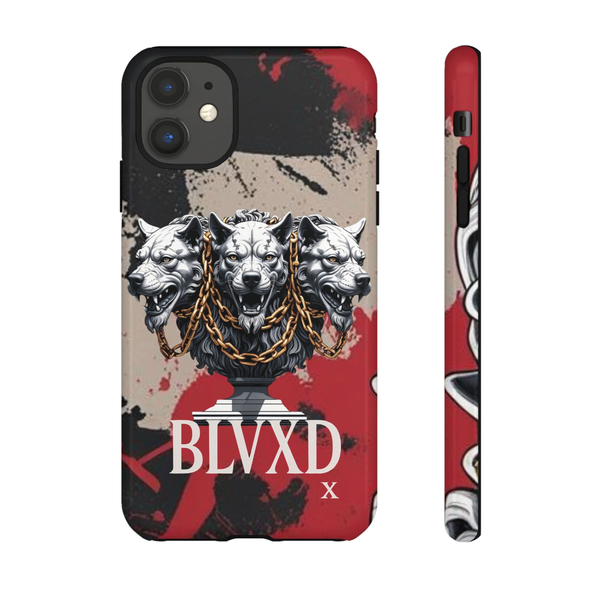Bloody Cerberus Phone Case — Gothic 3-Headed Hellhound Phone Case