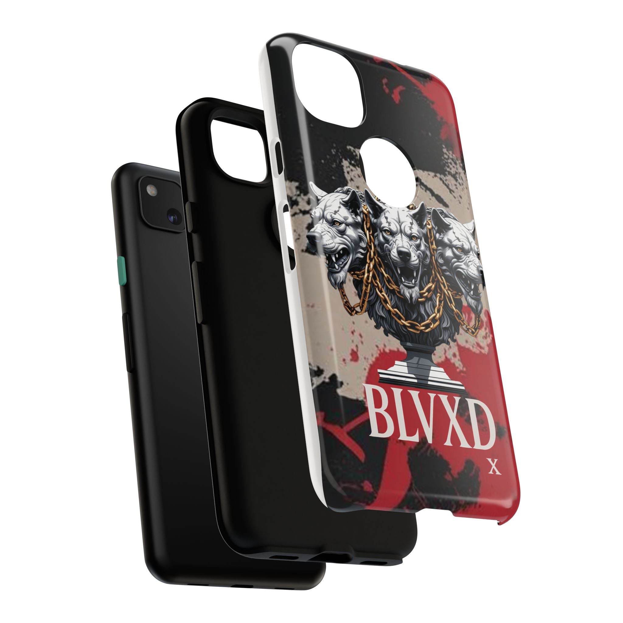 Bloody Cerberus Phone Case — Gothic 3-Headed Hellhound Phone Case