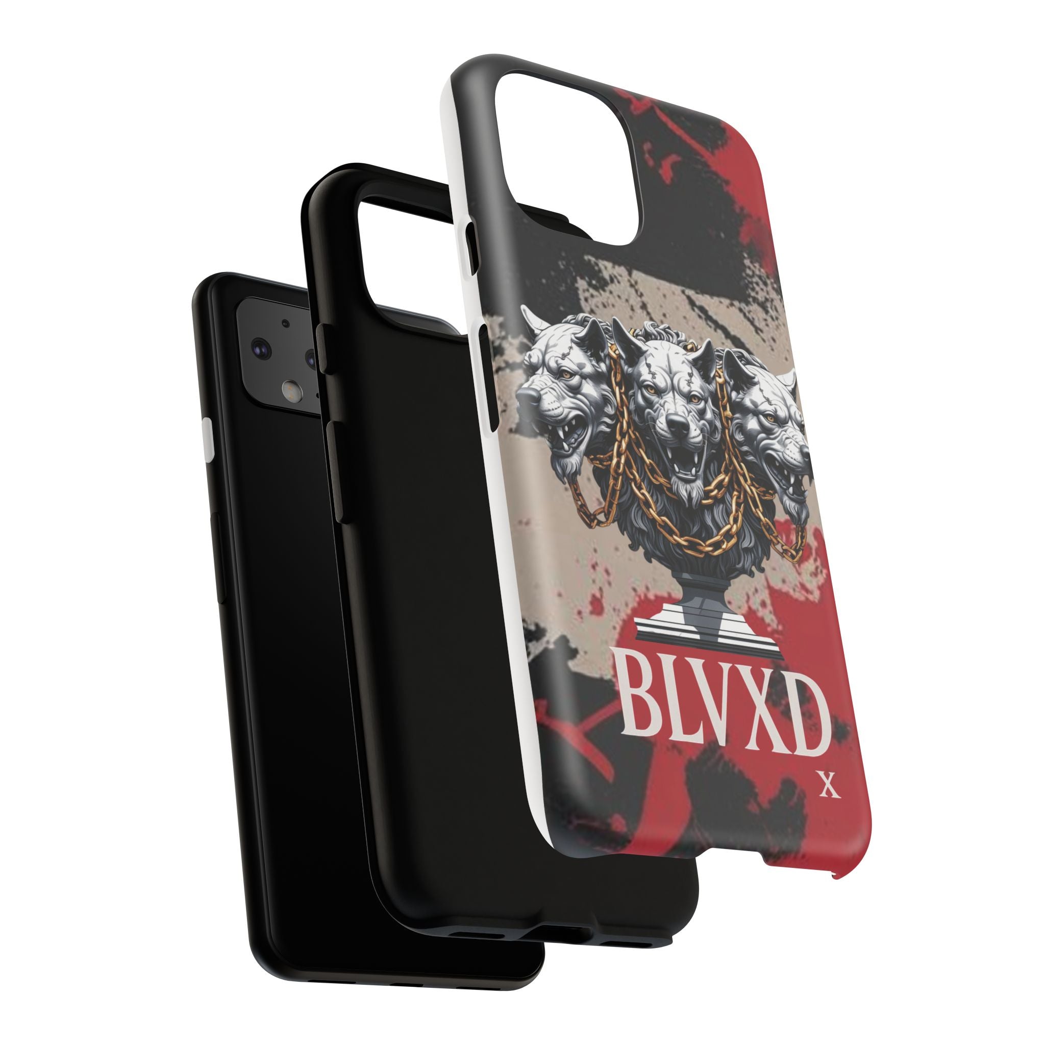 Bloody Cerberus Phone Case — Gothic 3-Headed Hellhound Phone Case