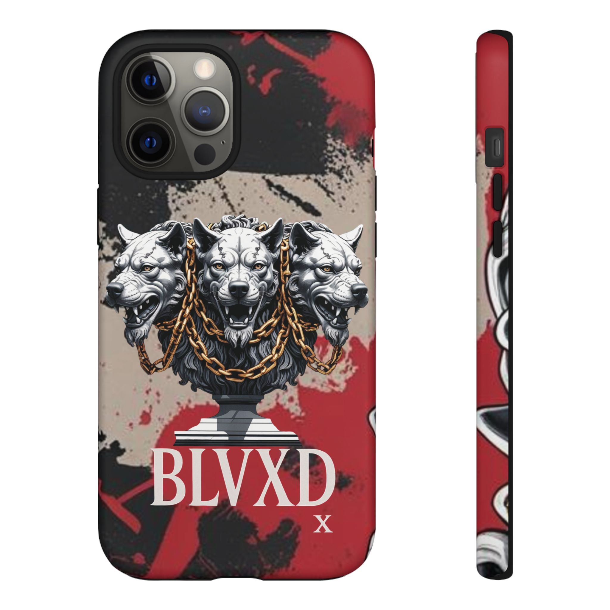 Bloody Cerberus Phone Case — Gothic 3-Headed Hellhound Phone Case