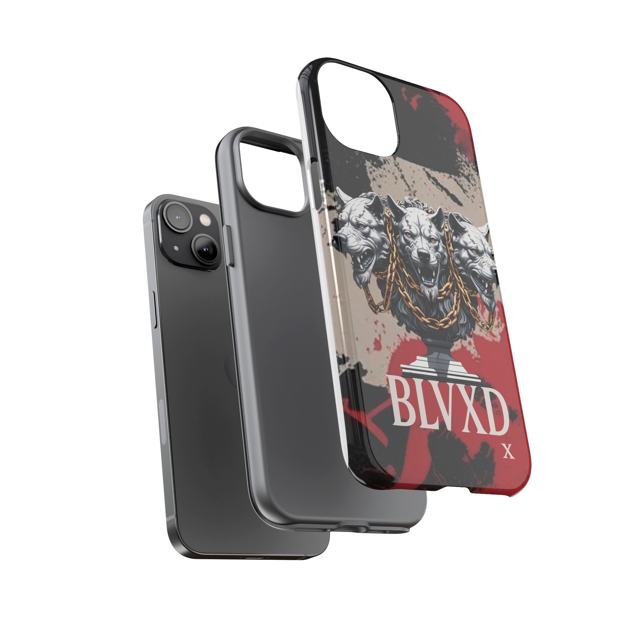 Bloody Cerberus Phone Case — Gothic 3-Headed Hellhound Phone Case