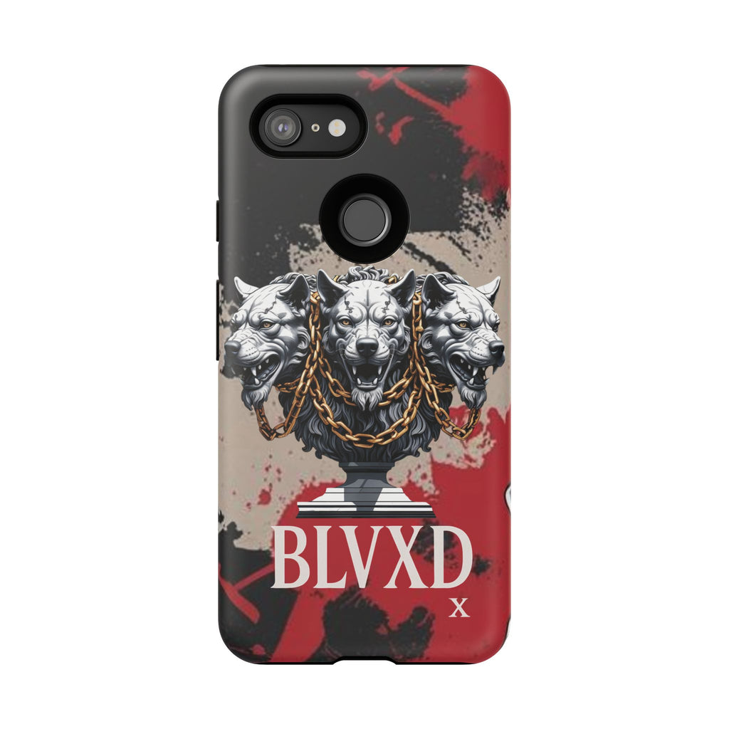 Bloody Cerberus Phone Case — Gothic 3-Headed Hellhound Phone Case
