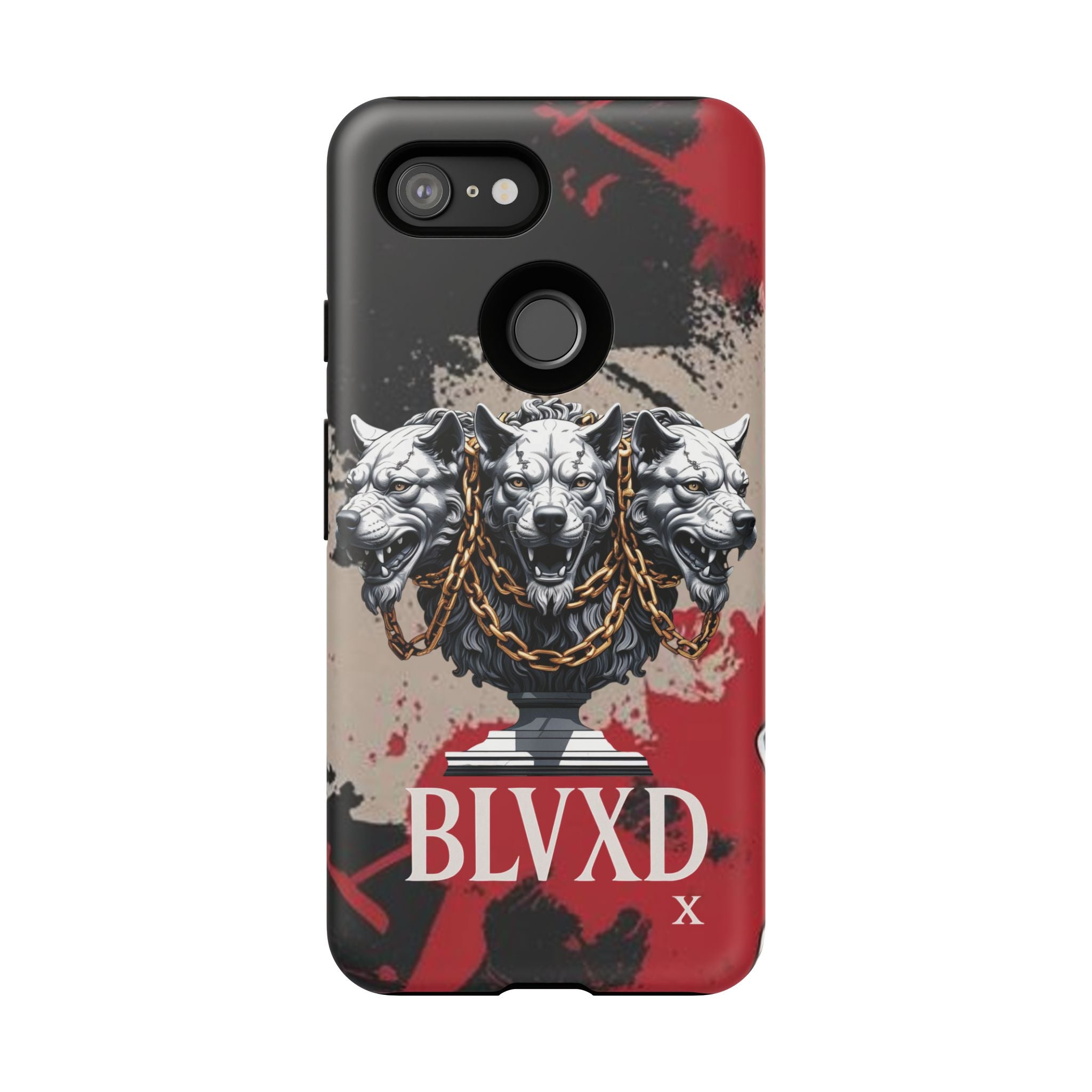 Bloody Cerberus Phone Case — Gothic 3-Headed Hellhound Phone Case