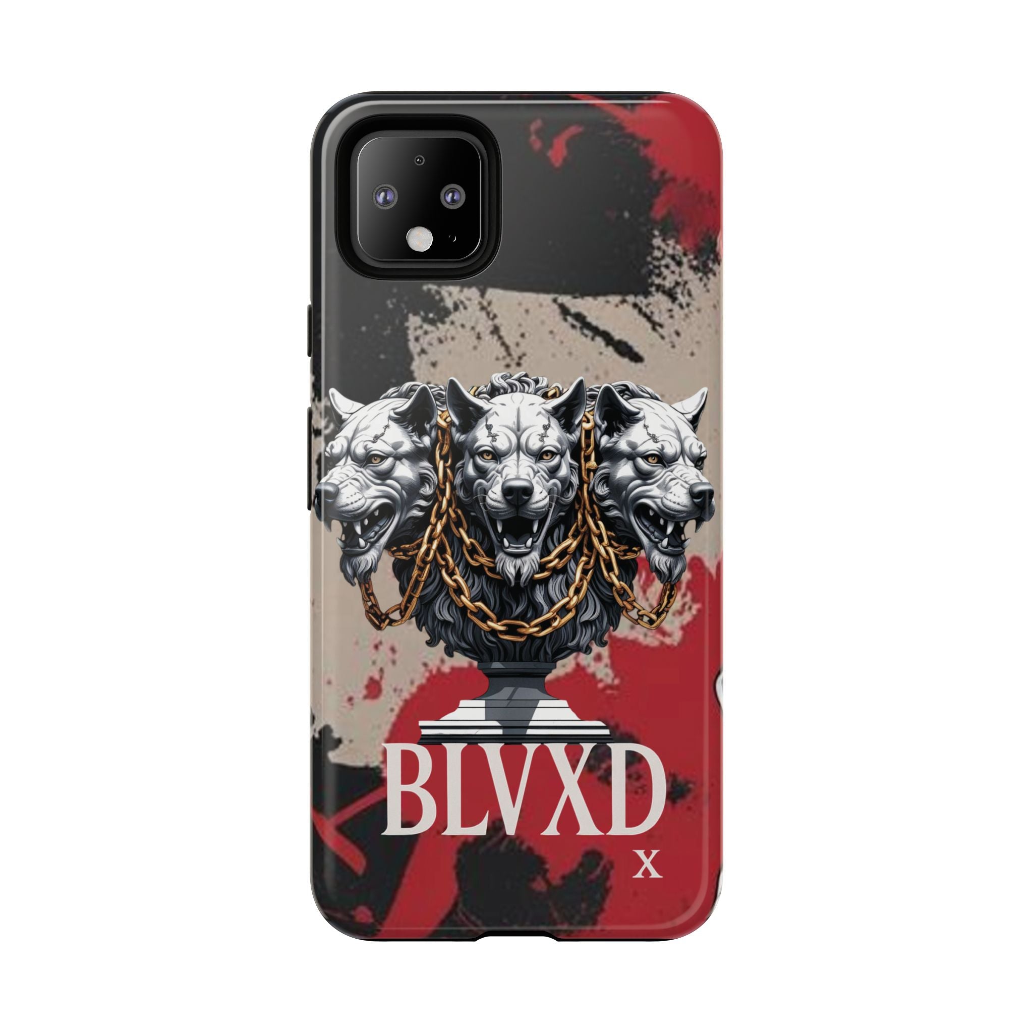 Bloody Cerberus Phone Case — Gothic 3-Headed Hellhound Phone Case